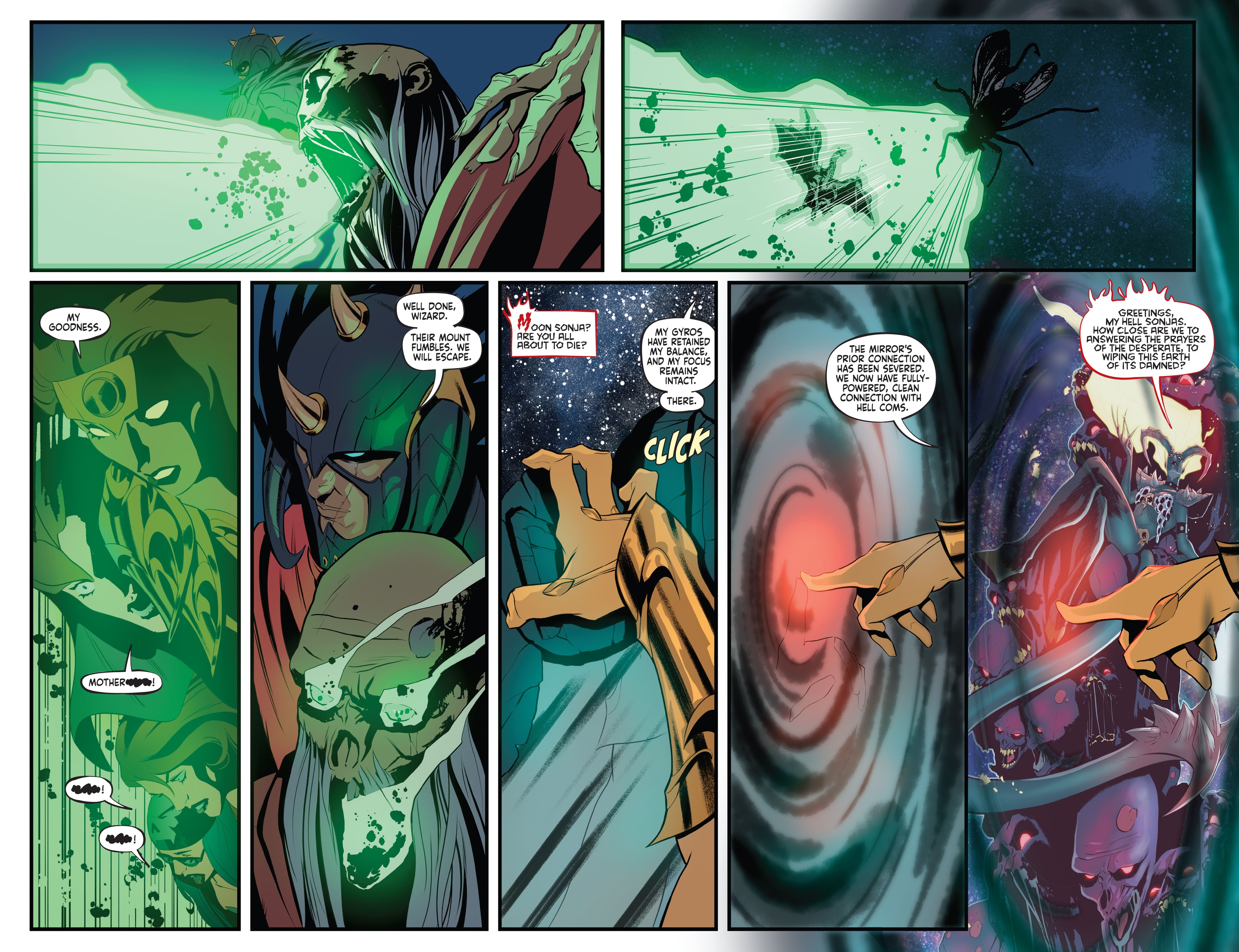 Read online Hell Sonja comic -  Issue #1 - 14