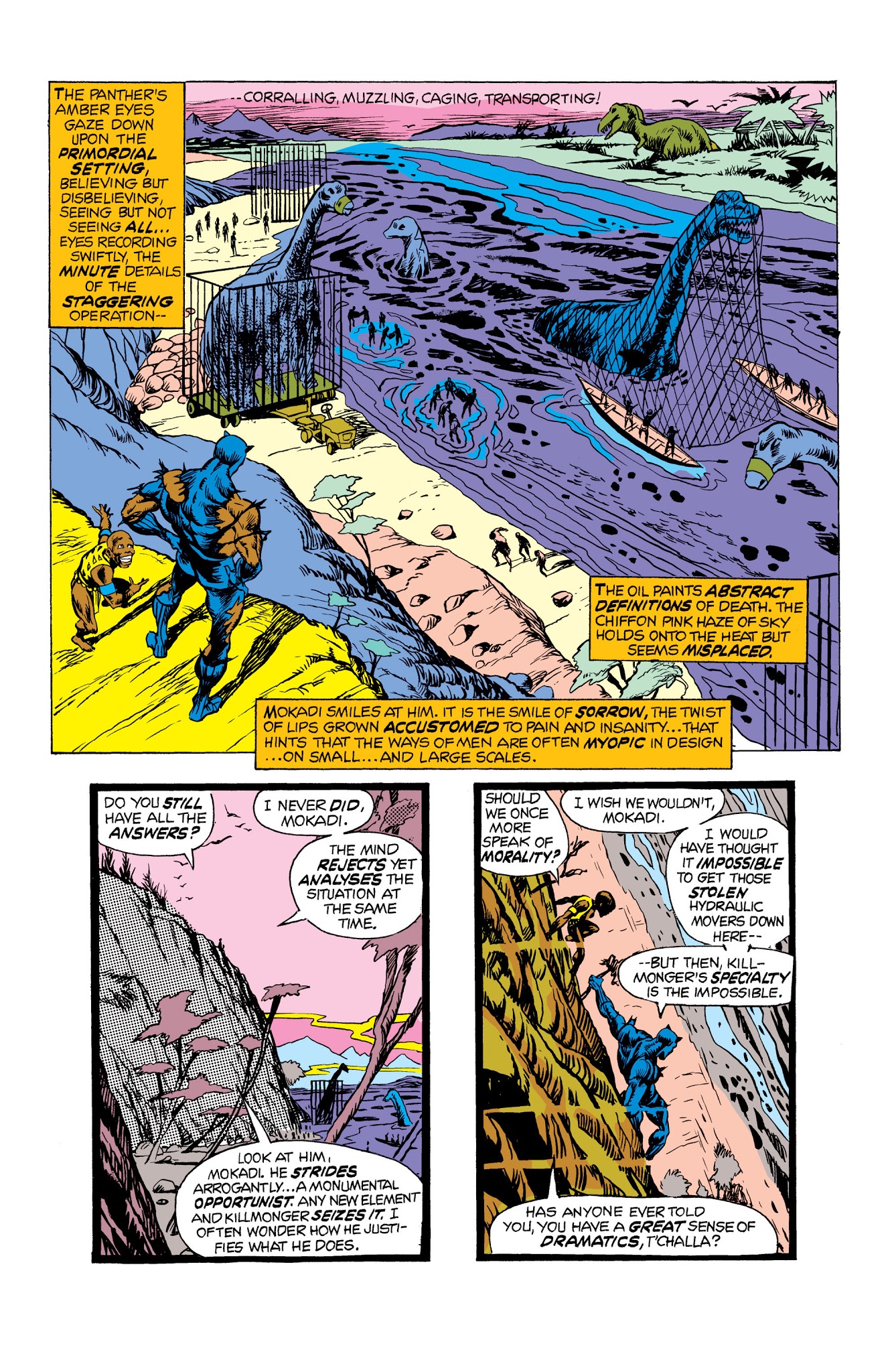 Read online Marvel Masterworks: The Black Panther comic -  Issue # TPB 1 - 144