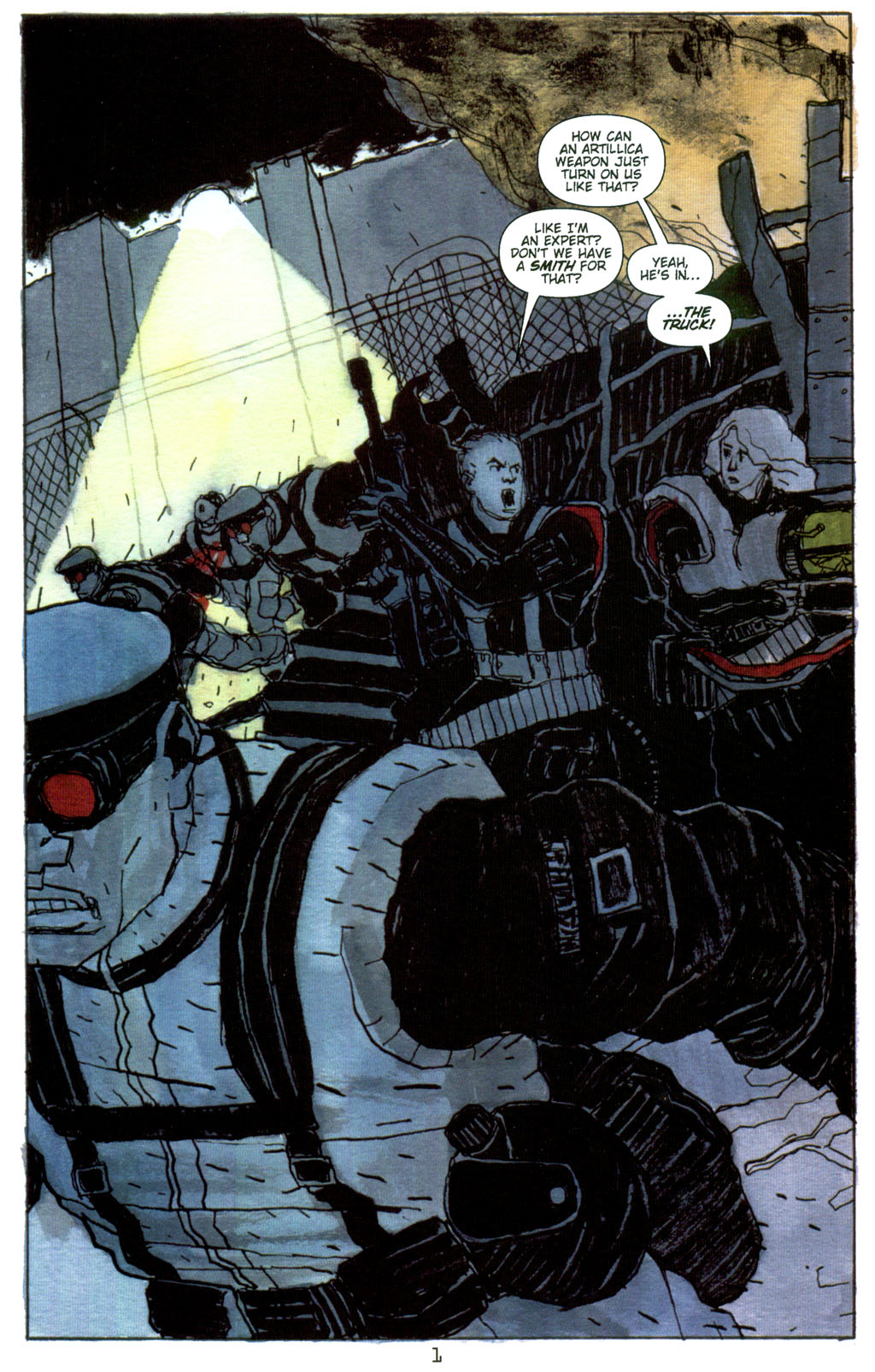 Read online CVO: Covert Vampiric Operations - Artifact comic -  Issue #3 - 3