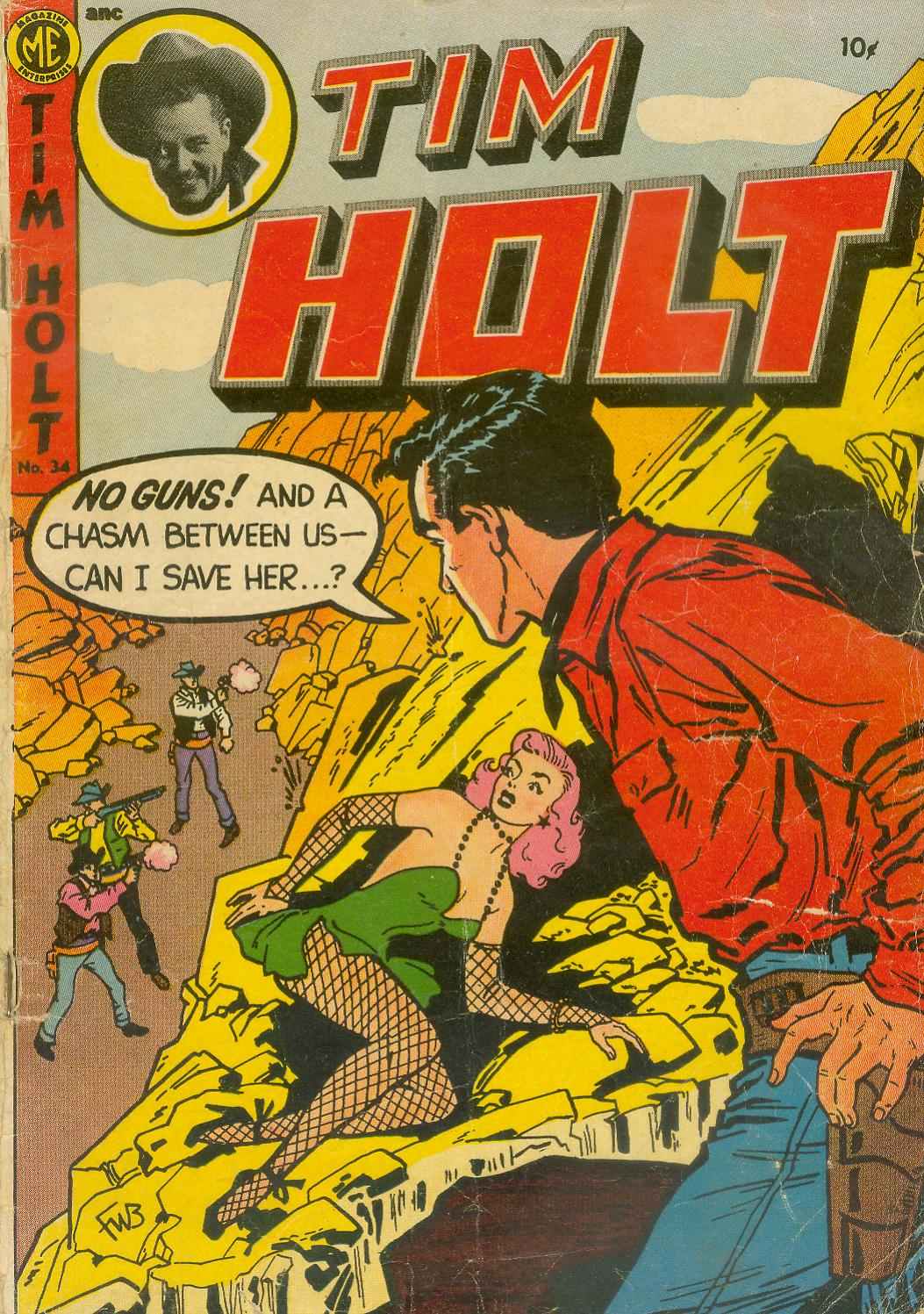 Read online Tim Holt comic -  Issue #34 - 1