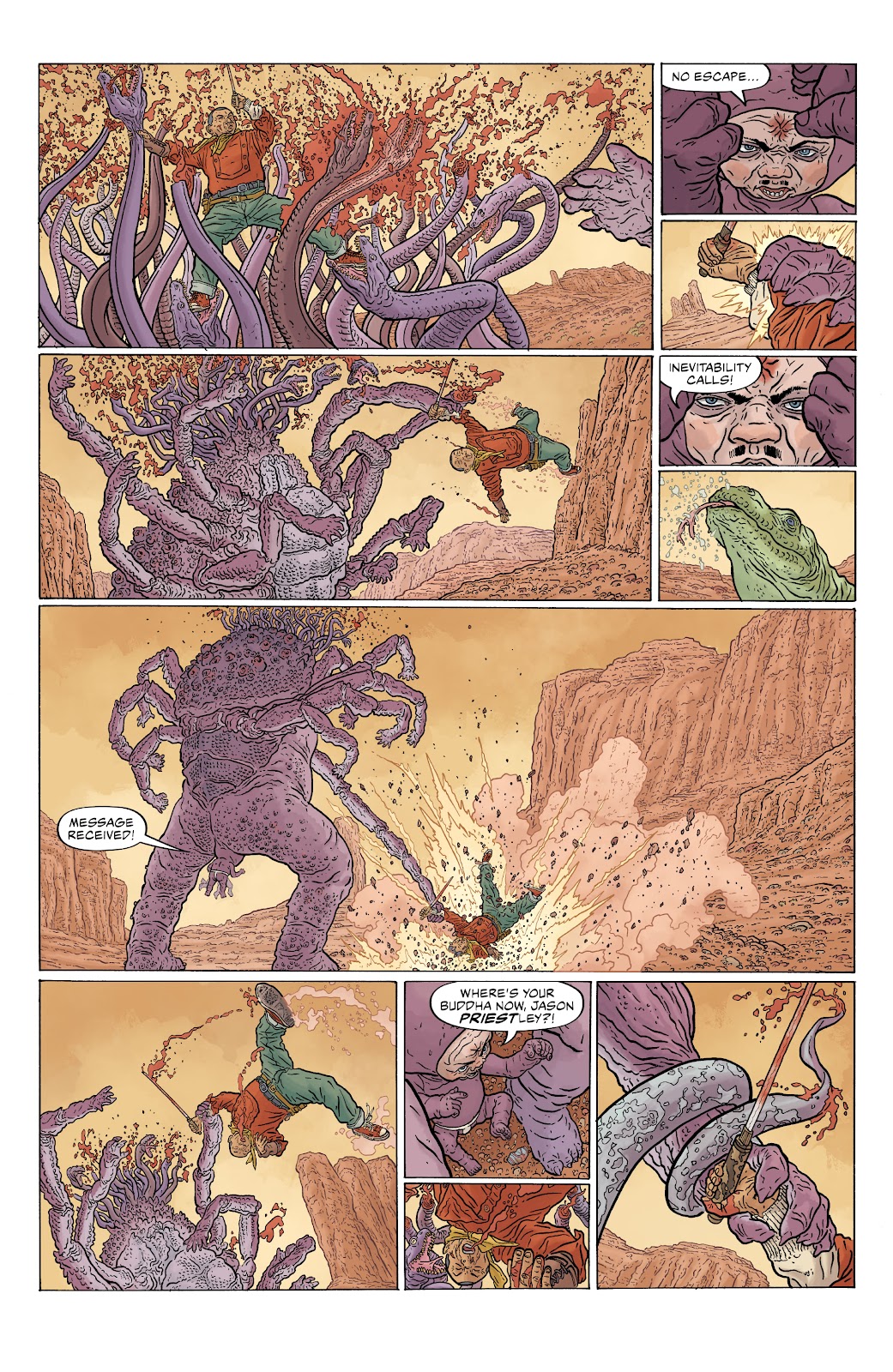 Shaolin Cowboy: Cruel to Be Kin issue 3 - Page 26