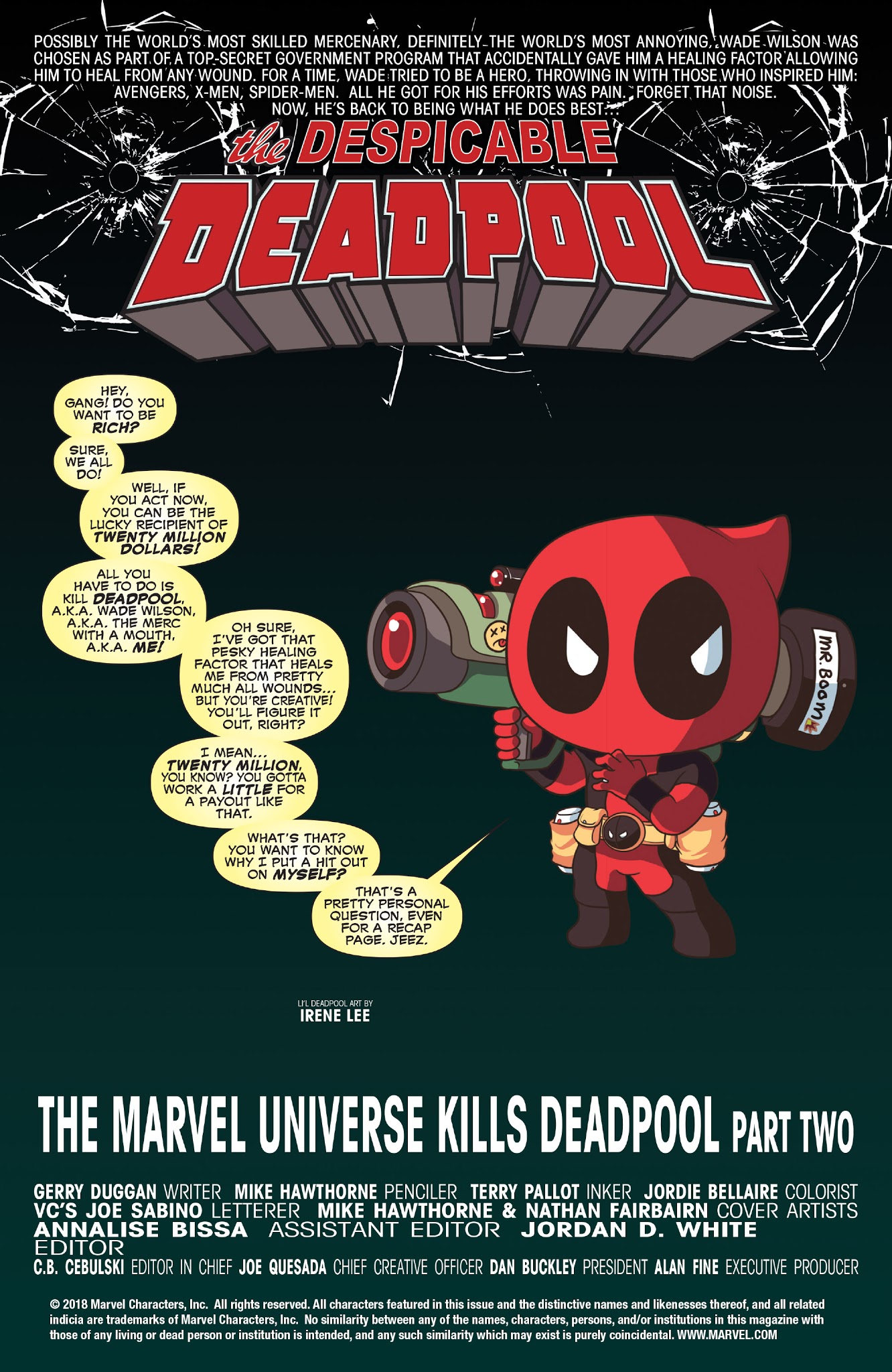 Read online Despicable Deadpool comic -  Issue #298 - 2