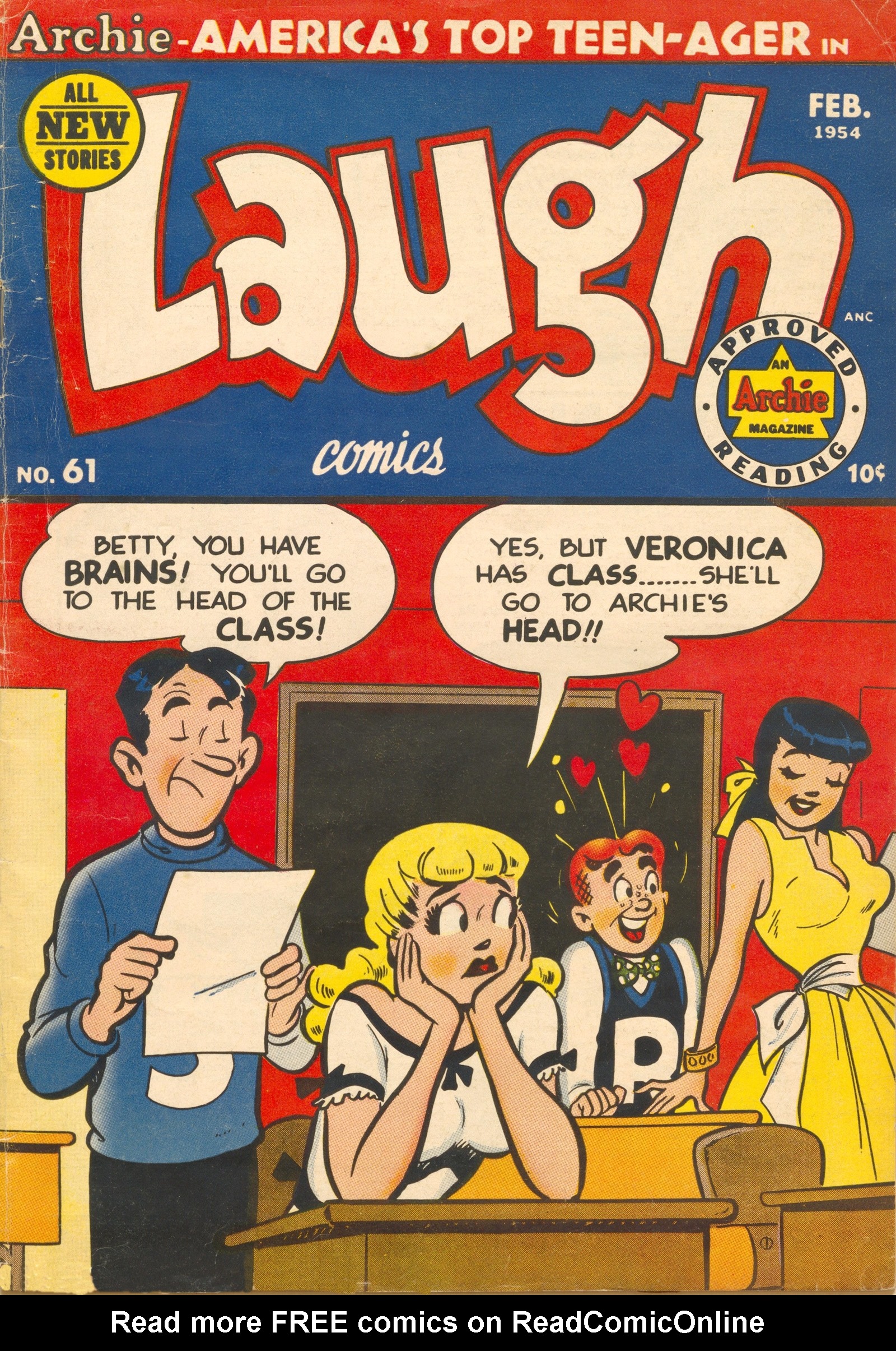 Read online Laugh (Comics) comic -  Issue #61 - 1