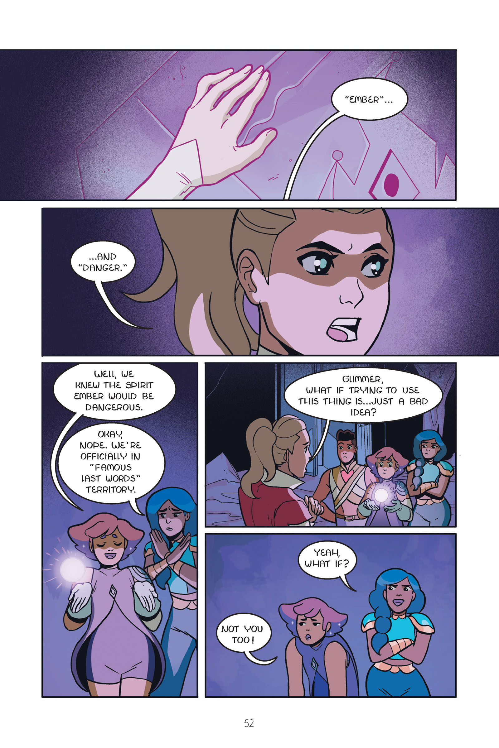 Read online She-Ra and the Princesses of Power: Legend of the Fire Princess comic -  Issue # TPB - 54