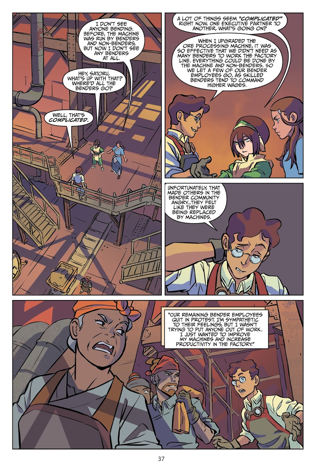 Nickelodeon Avatar: The Last Airbender - Imbalance issue TPB 1 - Page 38