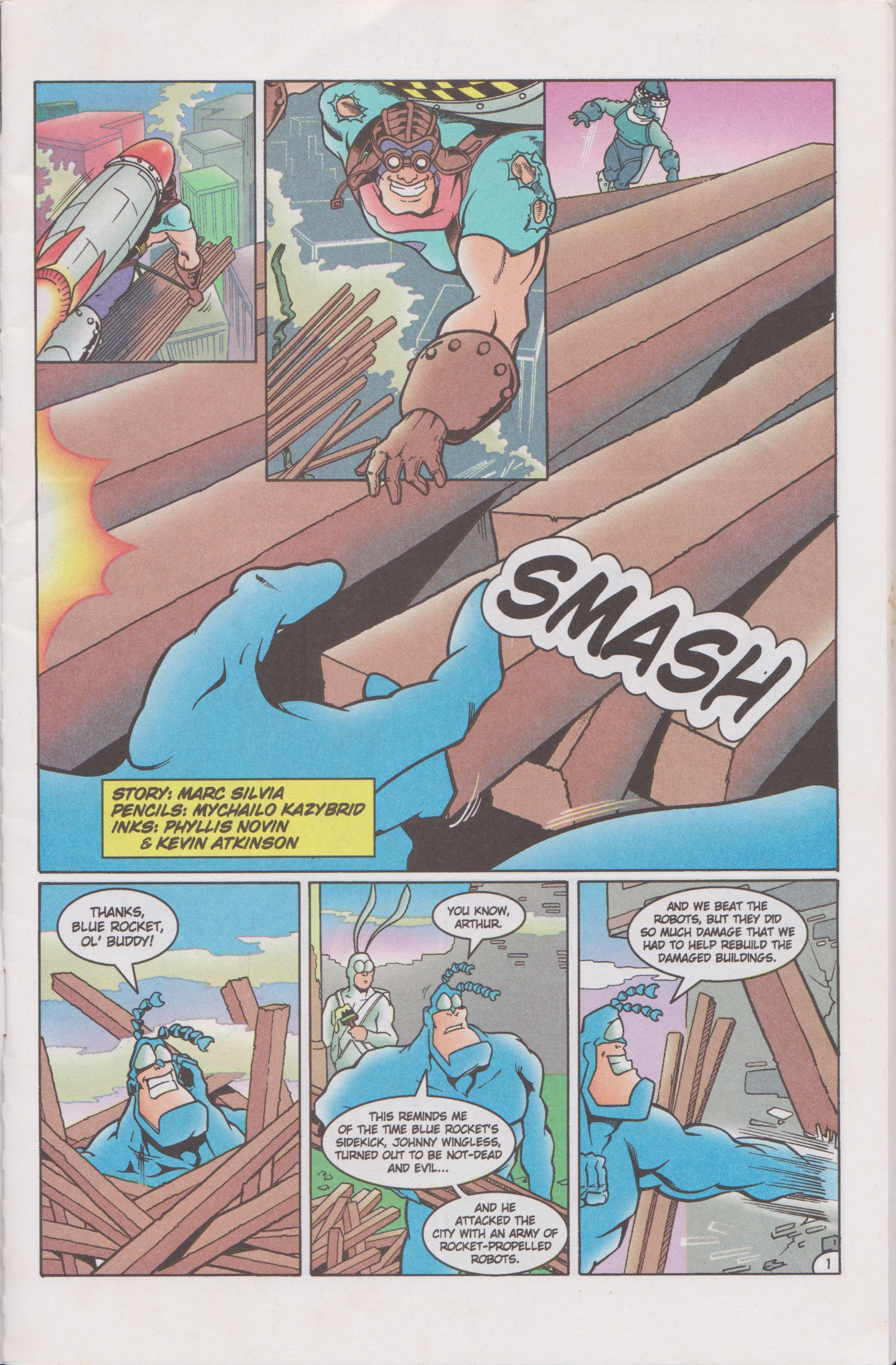 Read online The Tick Color comic -  Issue #5 - 3
