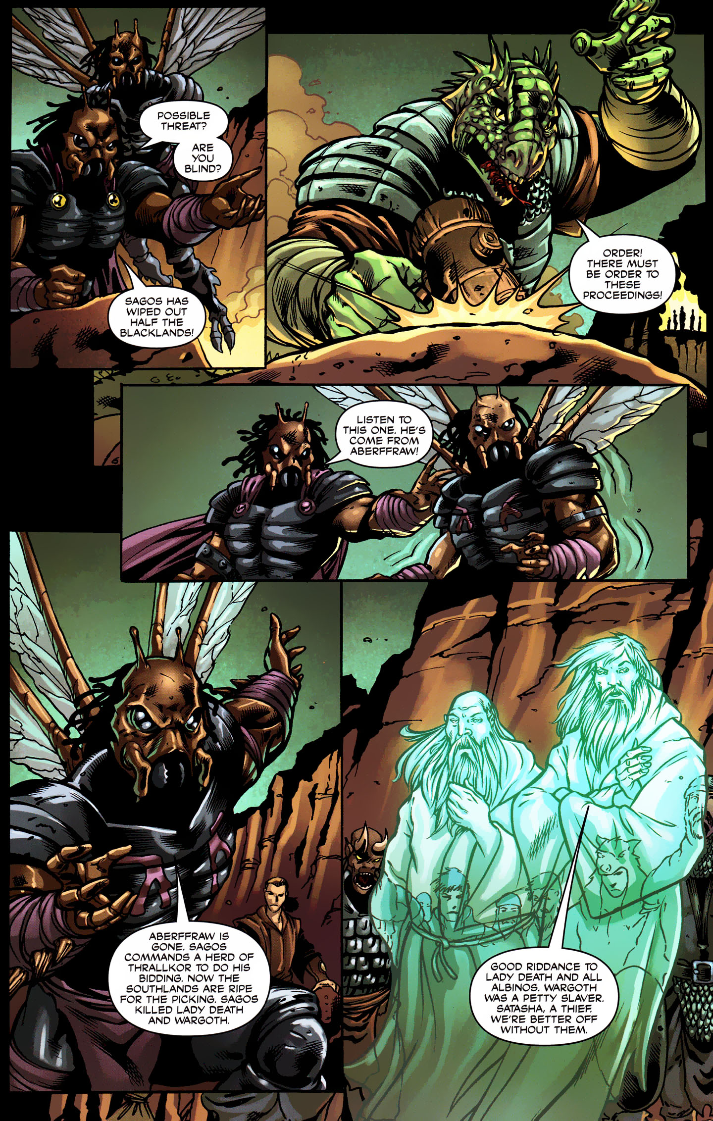 Read online Lady Death: Origins - Cursed comic -  Issue #1 - 22