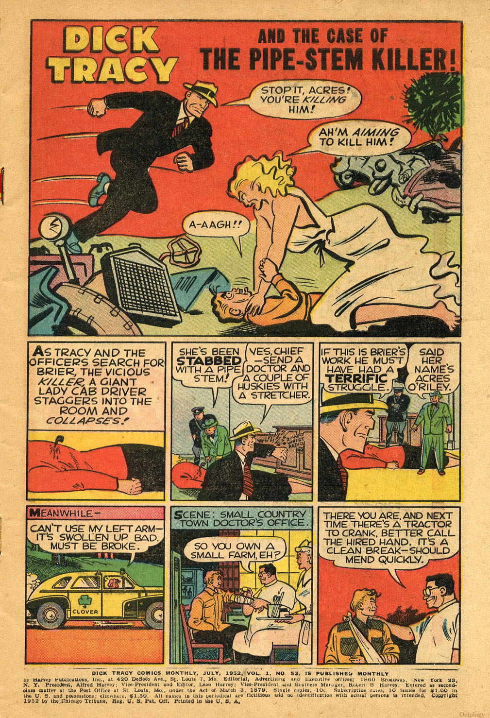 Read online Dick Tracy comic -  Issue #53 - 3