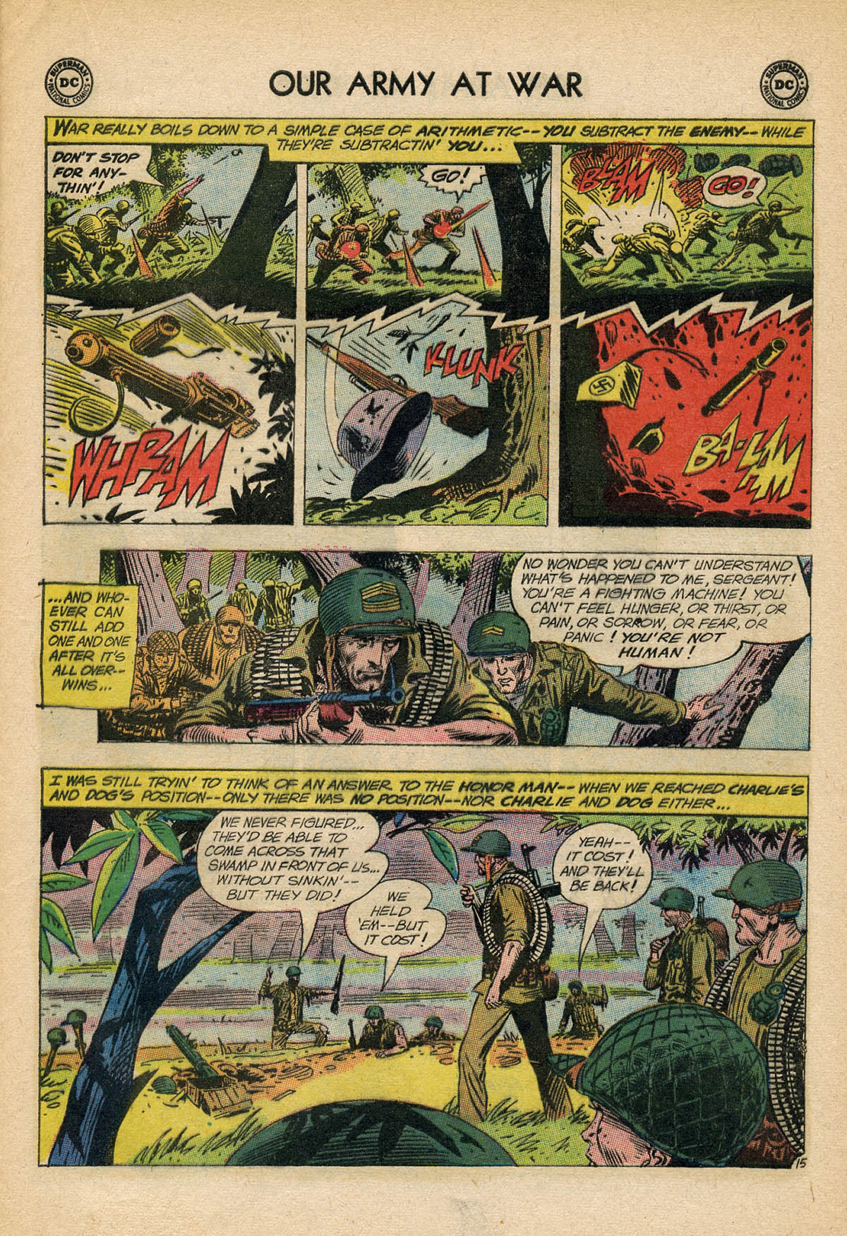 Read online Our Army at War (1952) comic -  Issue #133 - 21