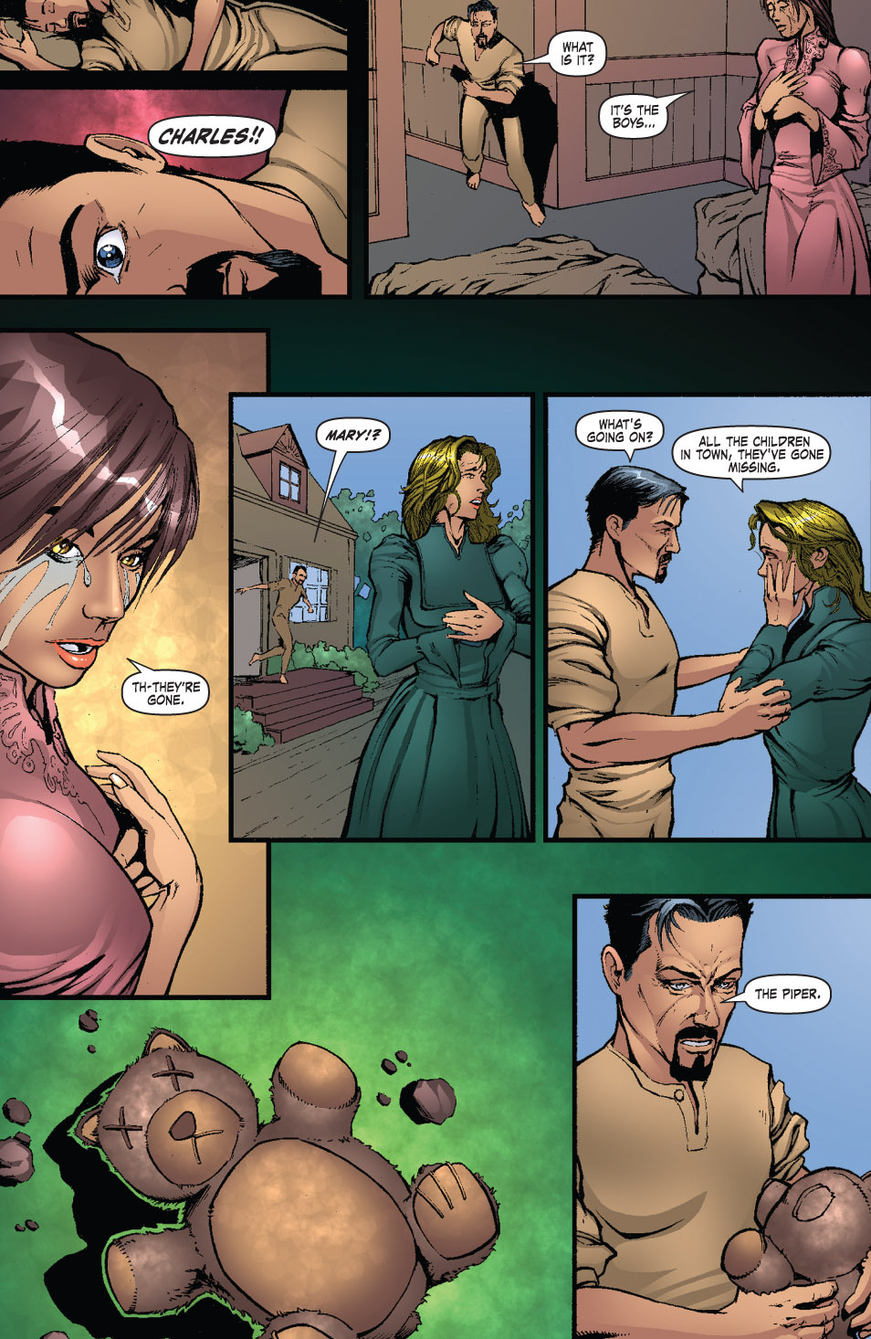 Read online Grimm Fairy Tales: The Piper comic -  Issue # _TPB - 132