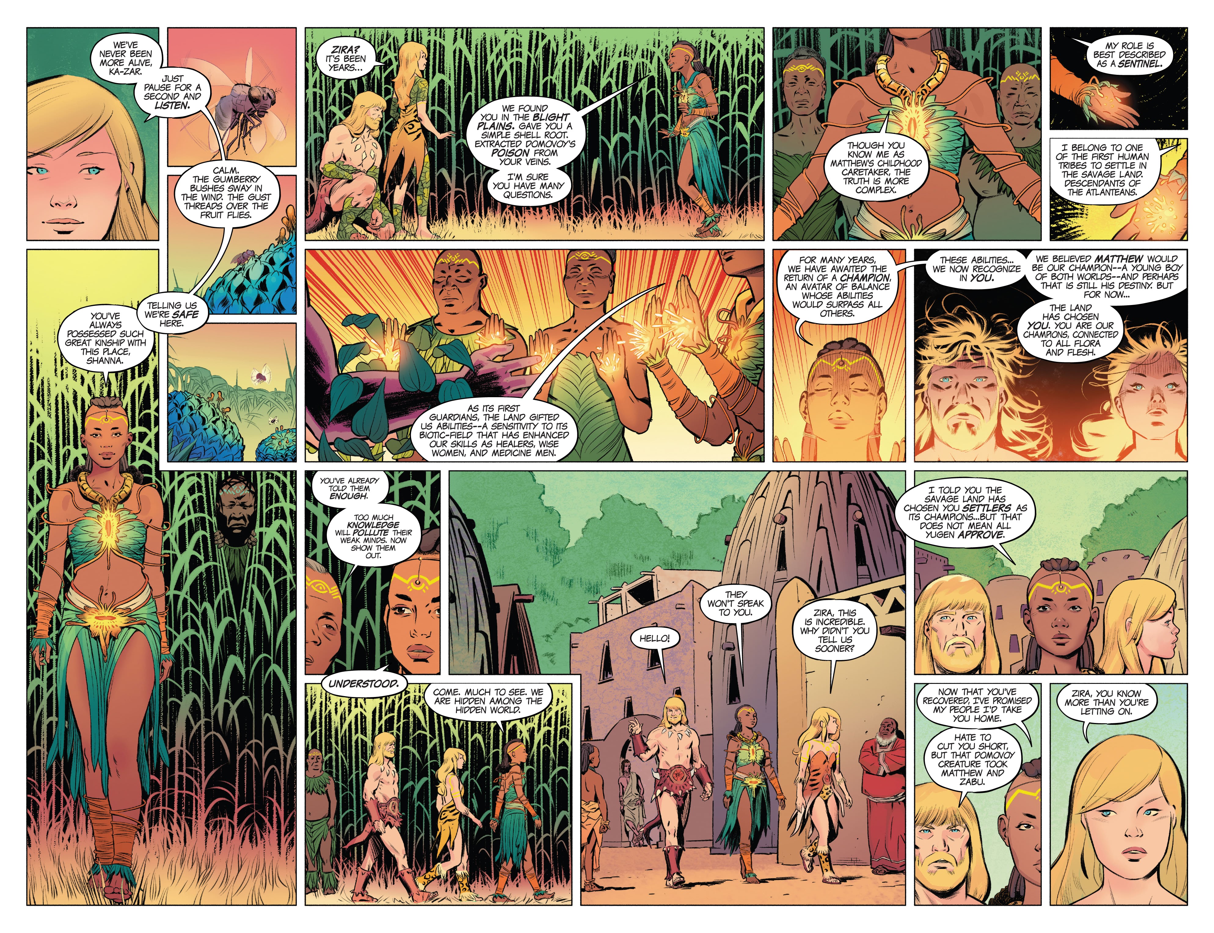 Read online Ka-Zar Lord of the Savage Land comic -  Issue #4 - 6