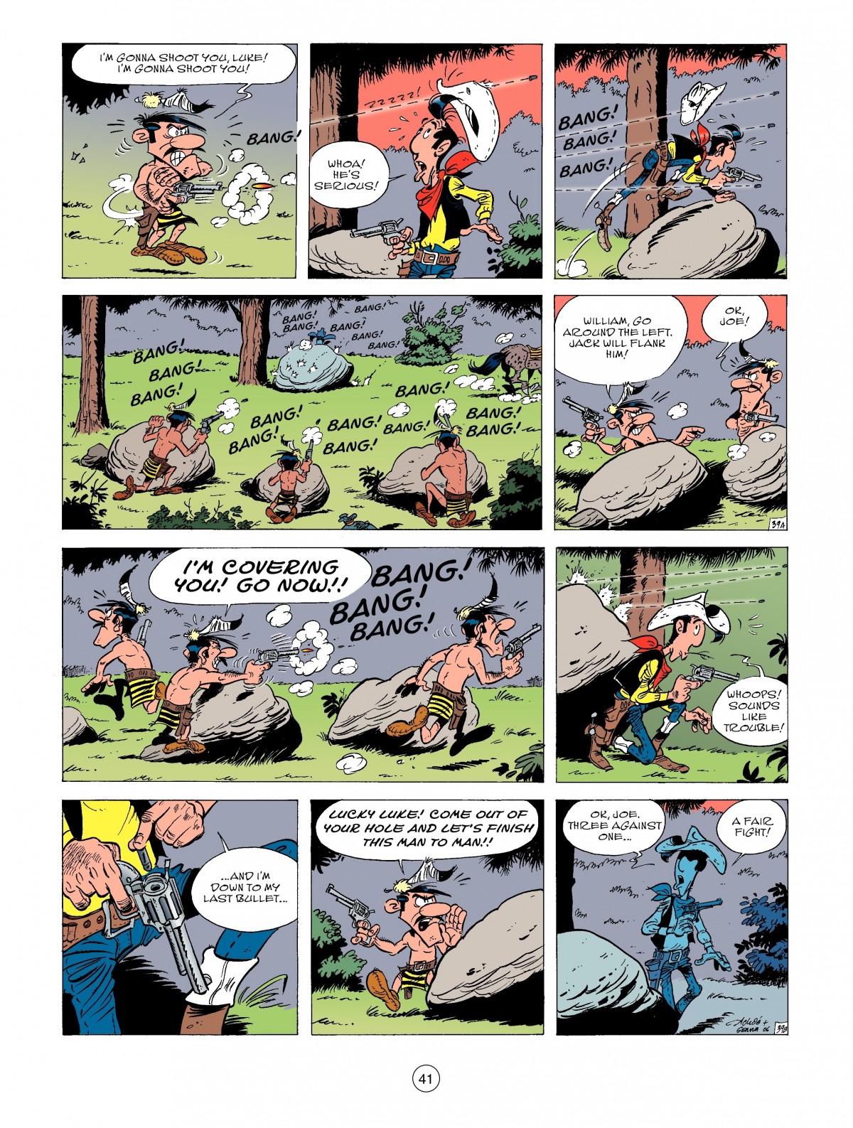 Read online A Lucky Luke Adventure comic -  Issue #45 - 41
