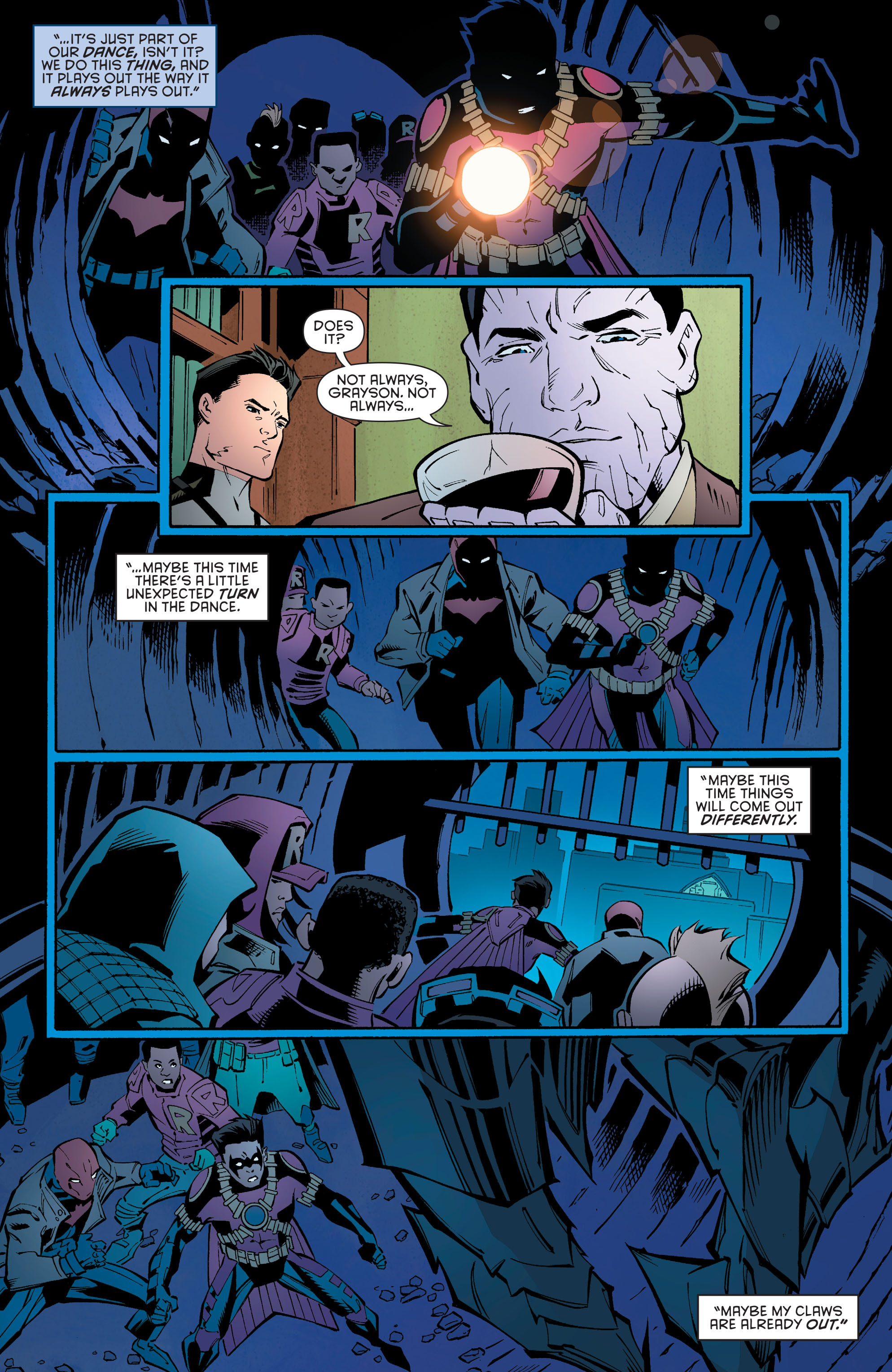 Read online Robin: Son of Batman comic -  Issue #7 - 21