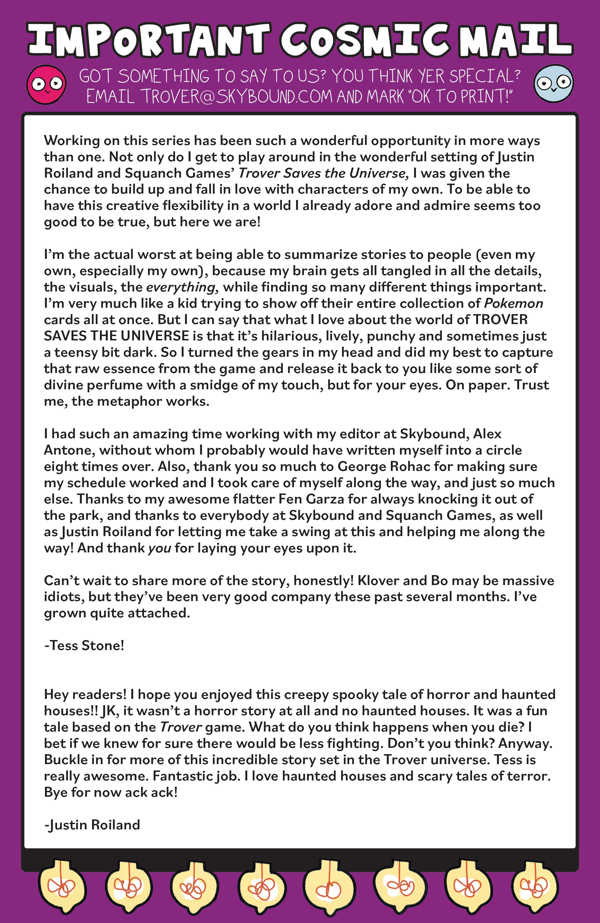 Read online Trover Saves The Universe comic -  Issue #1 - 24