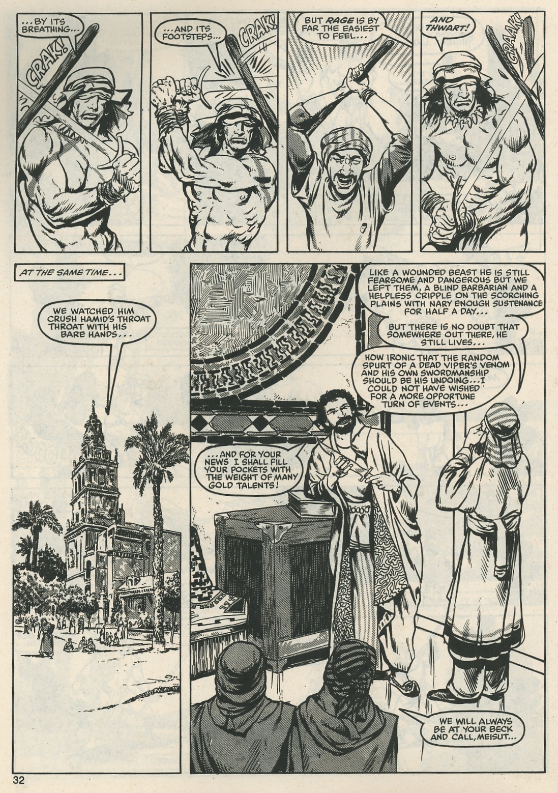 Read online The Savage Sword Of Conan comic -  Issue #117 - 30
