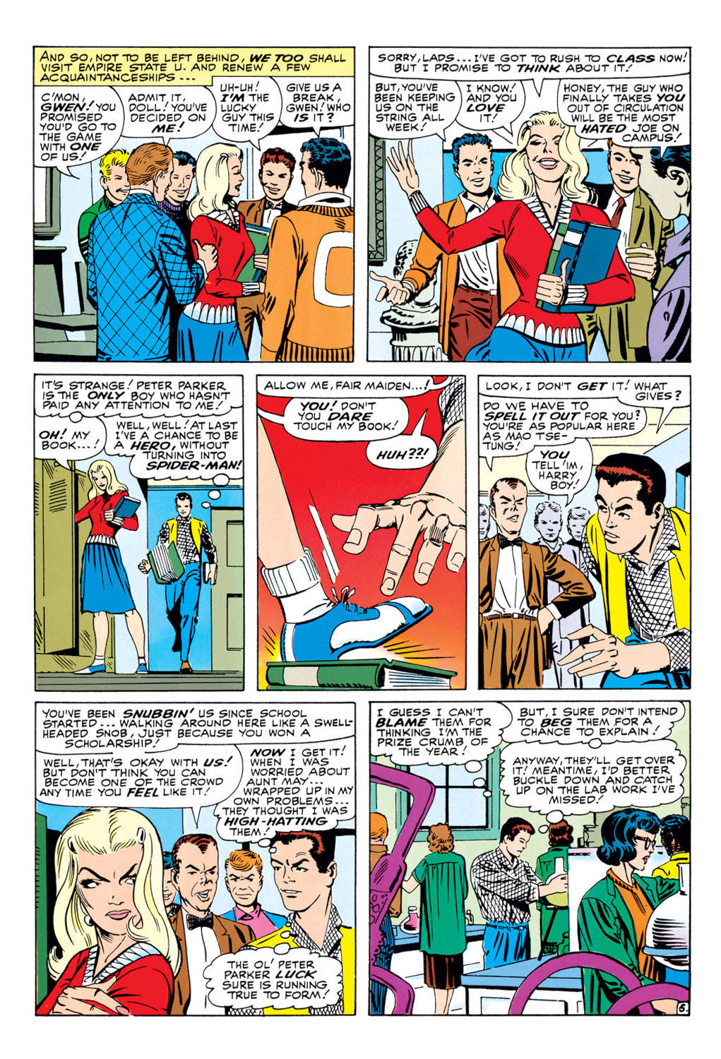 Read online The Amazing Spider-Man (1963) comic -  Issue #34 - 6