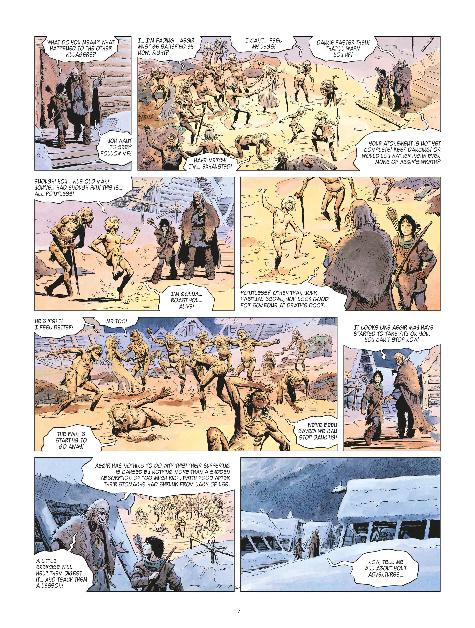 Read online The World of Thorgal: The Young Years comic -  Issue #2 - 37