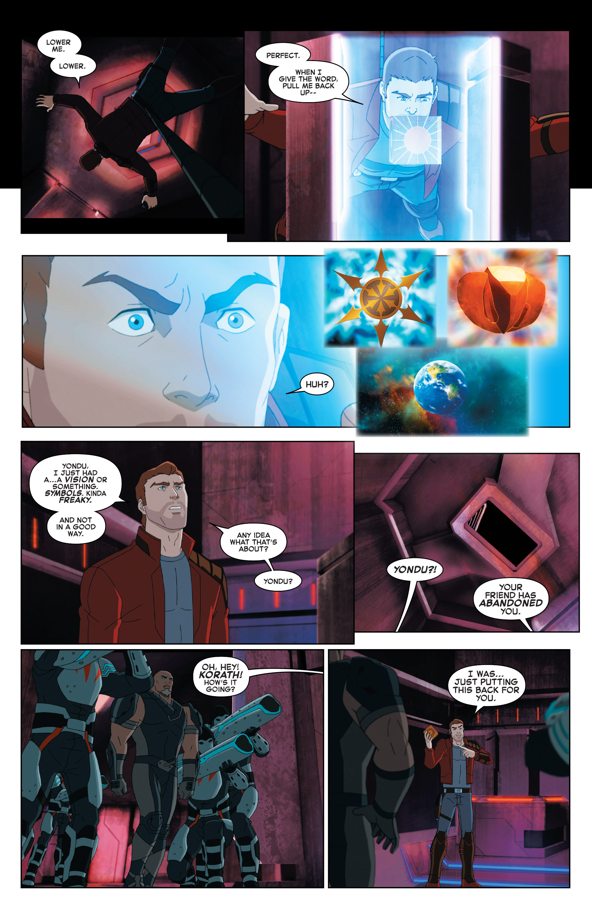 Read online Marvel Universe Guardians of the Galaxy [II] comic -  Issue #1 - 13