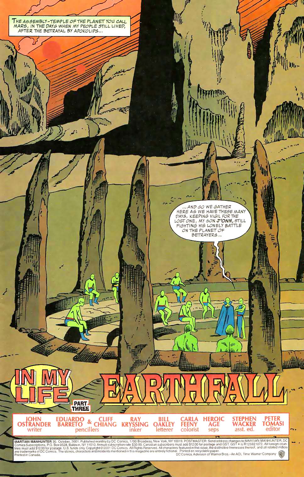 Read online Martian Manhunter (1998) comic -  Issue #35 - 2