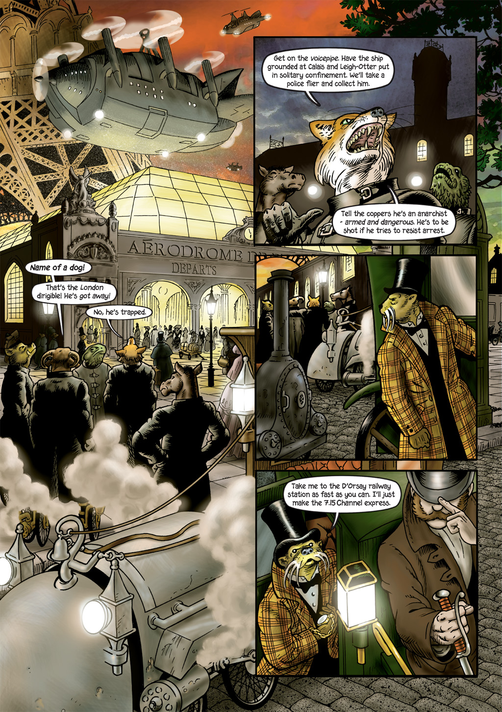 Read online Grandville comic -  Issue # Vol. 1  - 11