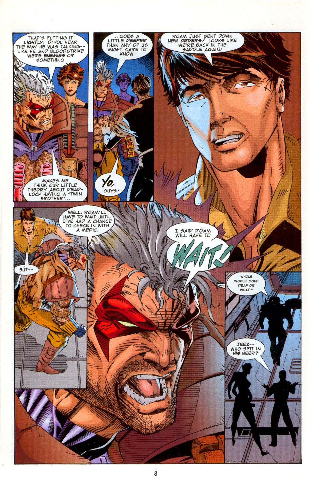 Read online Bloodstrike (1993) comic -  Issue #5 - 9