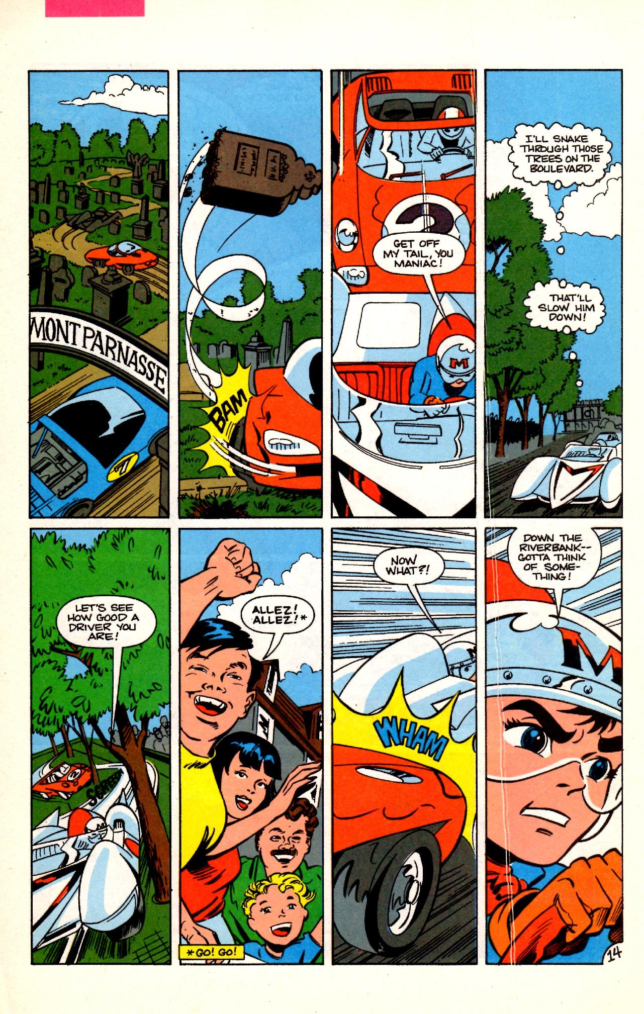 Read online Speed Racer (1987) comic -  Issue #35 - 21
