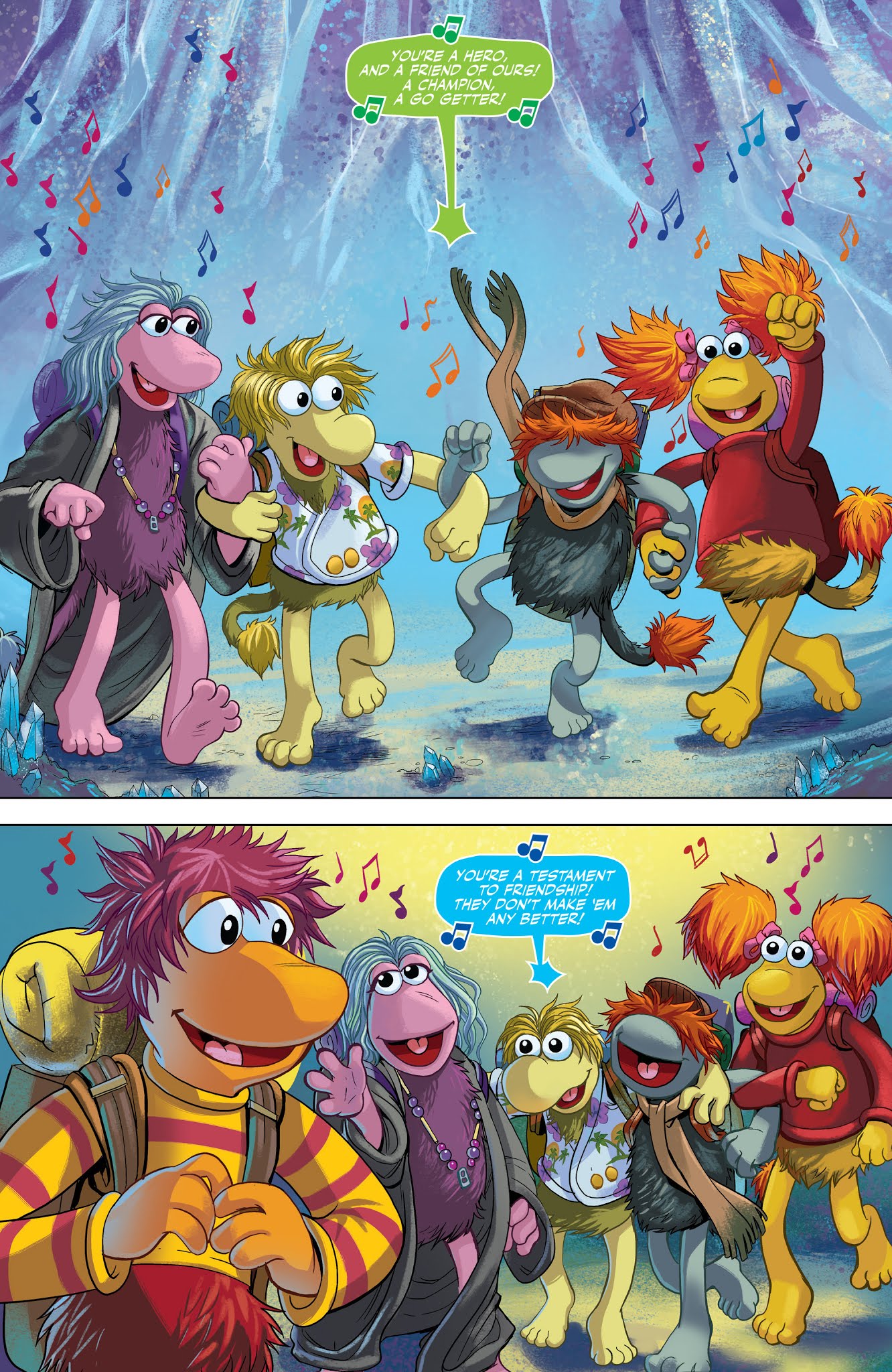 Read online Jim Henson's Fraggle Rock: Journey to the Everspring comic -  Issue #2 - 17