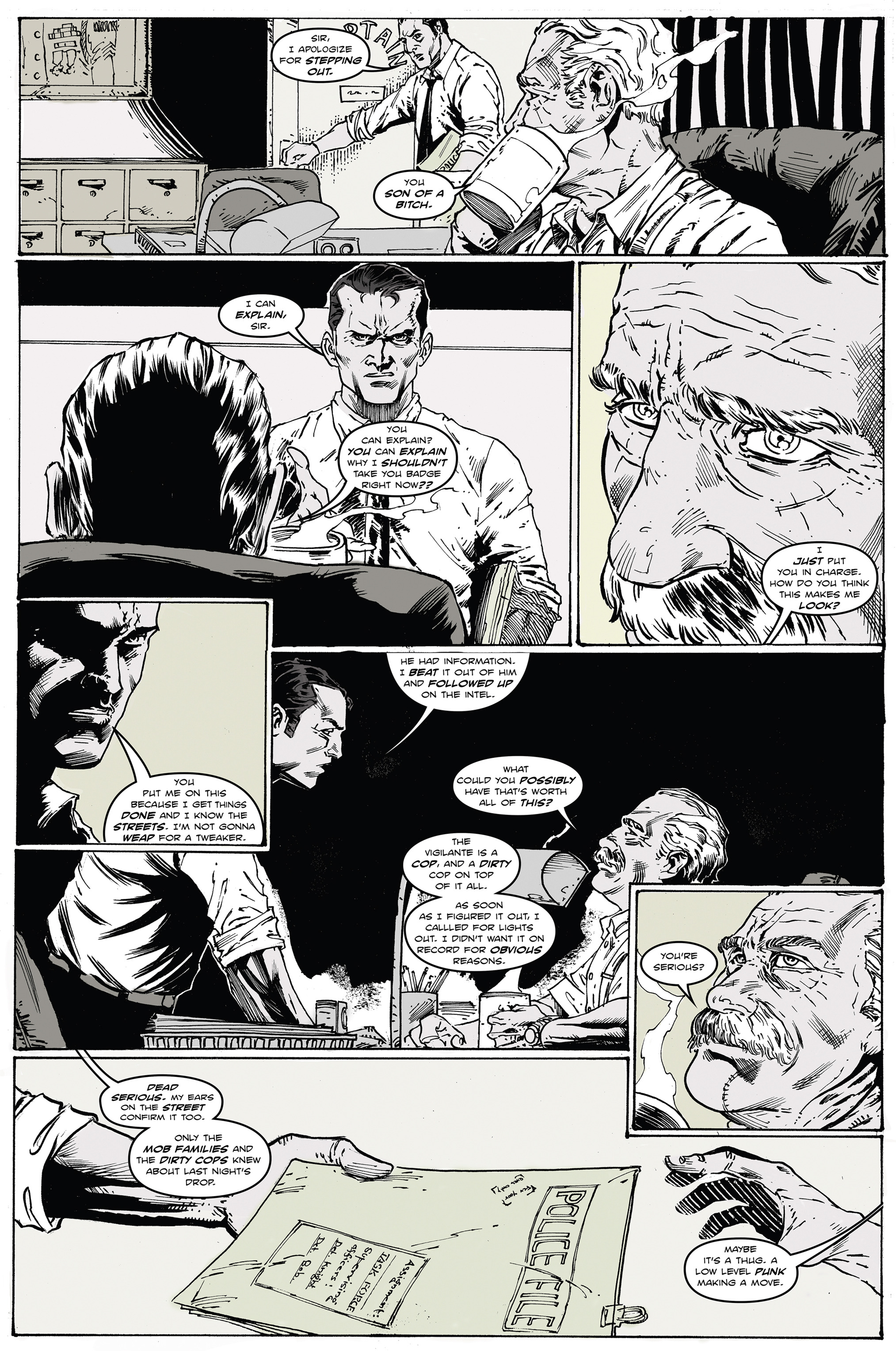 Read online Moros: A Hard Boiled Hero comic -  Issue #2 - 9