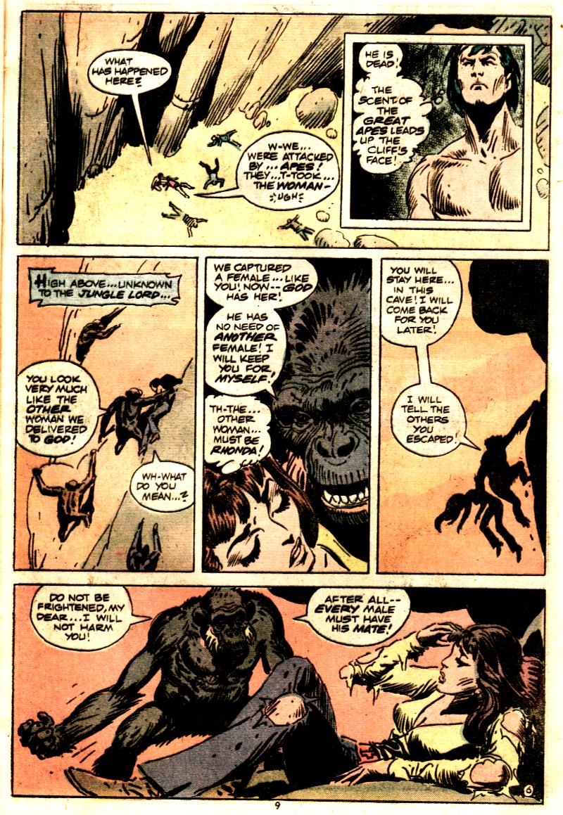 Read online Tarzan (1972) comic -  Issue #232 - 9