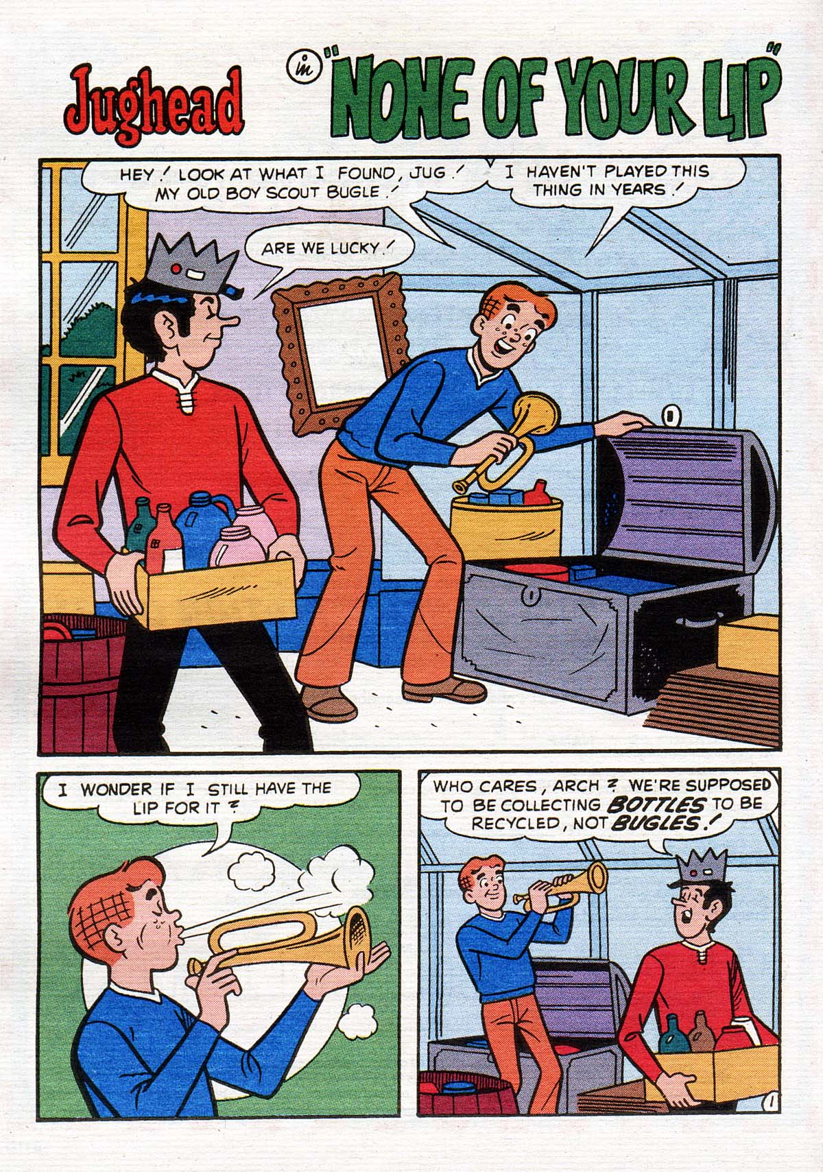 Read online Jughead's Double Digest Magazine comic -  Issue #102 - 157