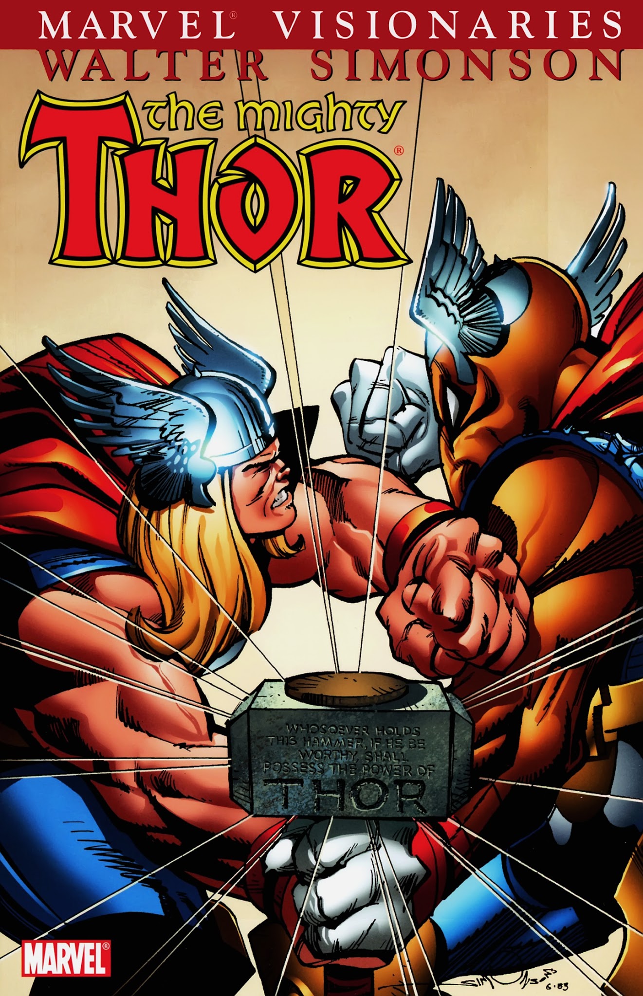 Read online Thor Visionaries: Walter Simonson comic -  Issue # TPB 1 - 1