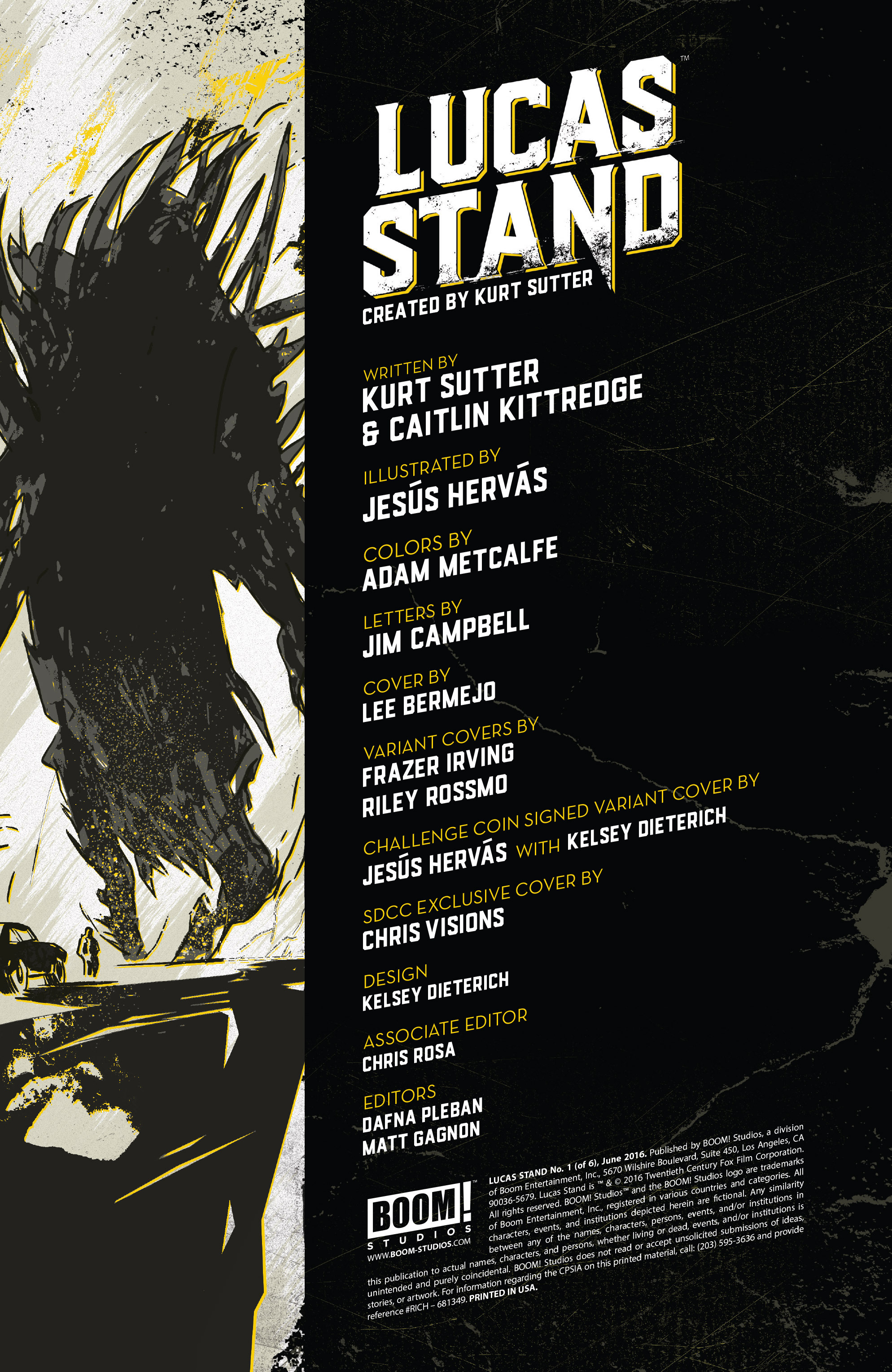 Read online Lucas Stand comic -  Issue #1 - 2