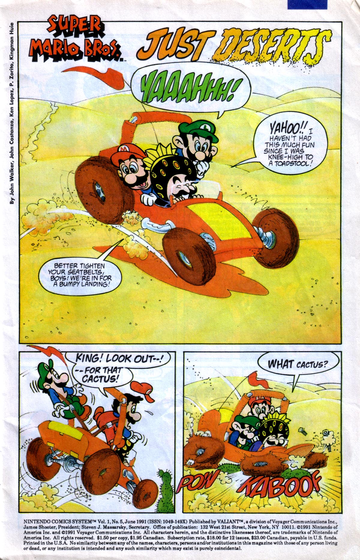 Read online Nintendo Comics System comic -  Issue #5 - 2