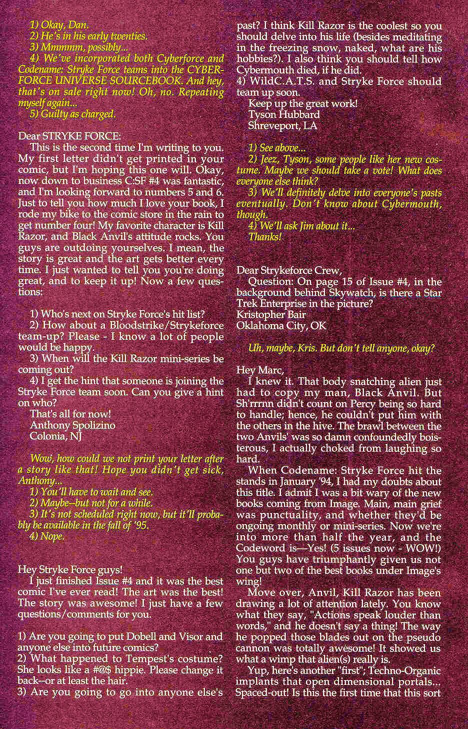 Read online Codename: Strykeforce comic -  Issue #6 - 29