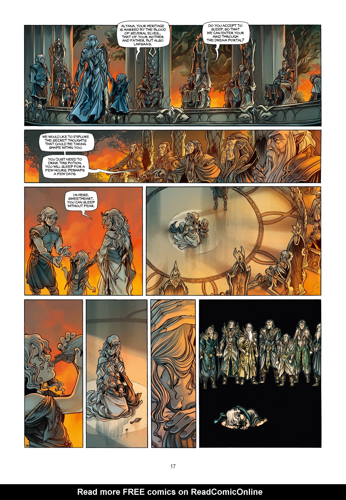 Read online Elves comic -  Issue #18 - 16