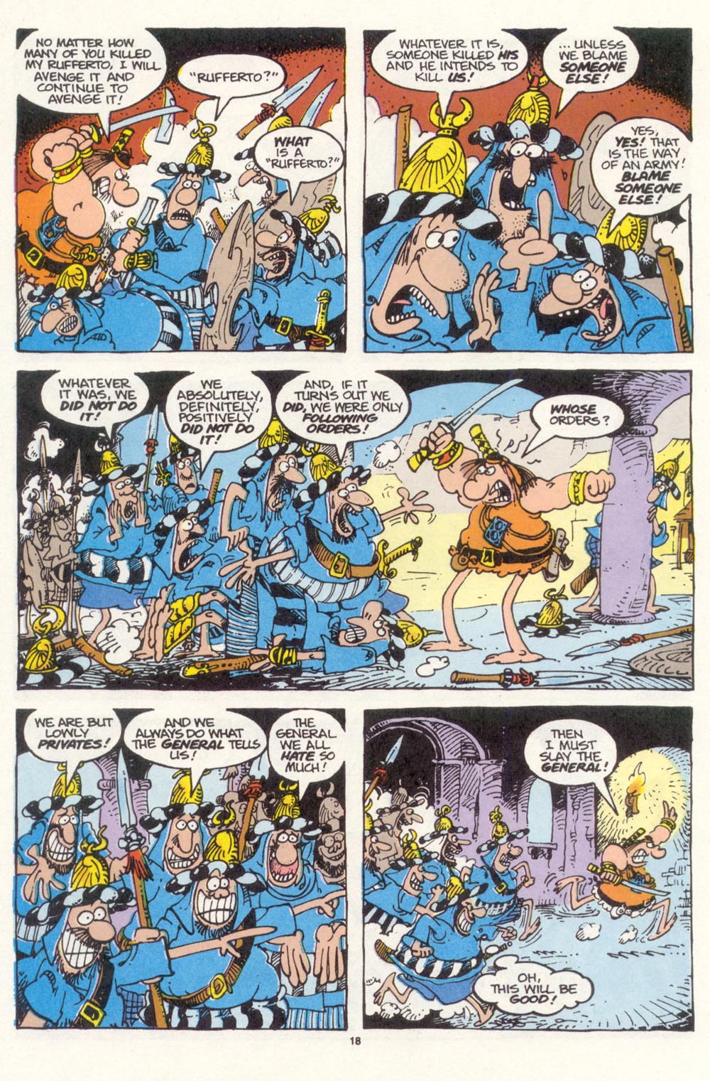 Read online Sergio Aragonés Groo the Wanderer comic -  Issue #112 - 20
