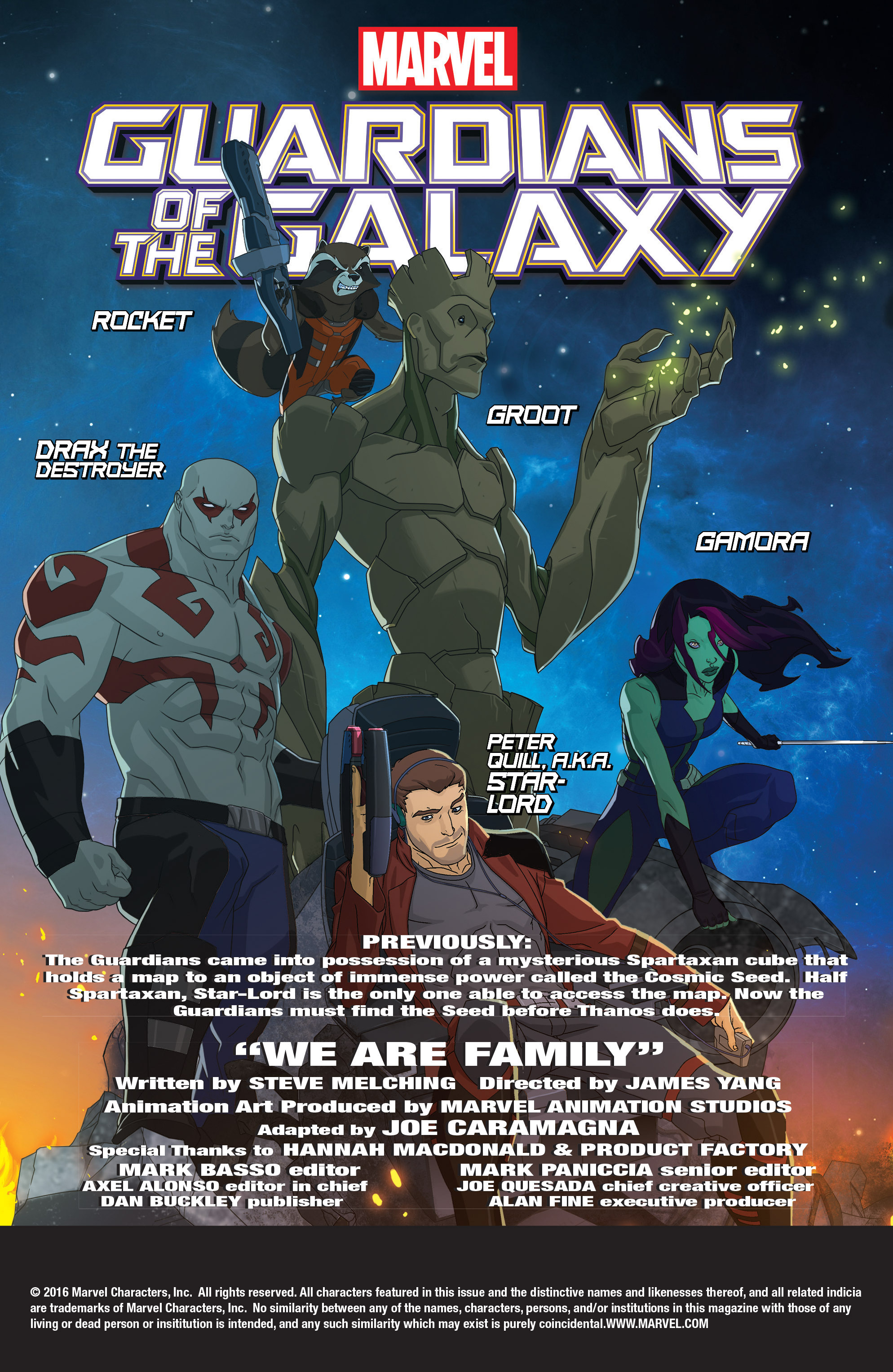 Read online Marvel Universe Guardians of the Galaxy [II] comic -  Issue #9 - 2