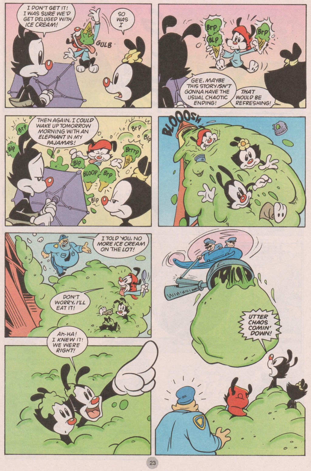 Read online Animaniacs comic -  Issue #1 - 16