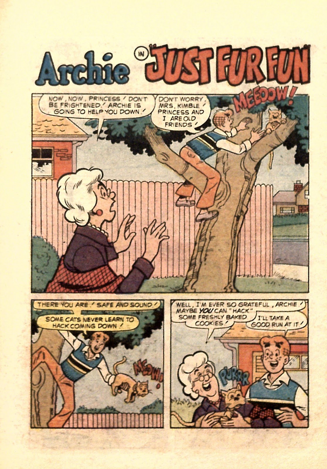 Archie...Archie Andrews, Where Are You? Digest Magazine issue 18 - Page 43