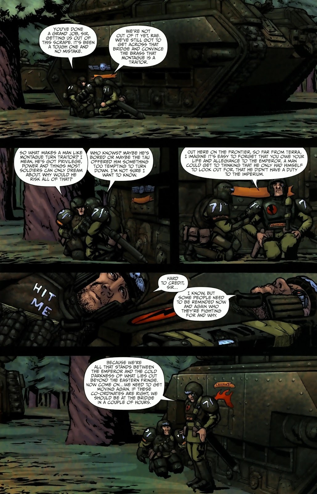 Warhammer 40,000: Fire & Honour issue 4 - Page 12
