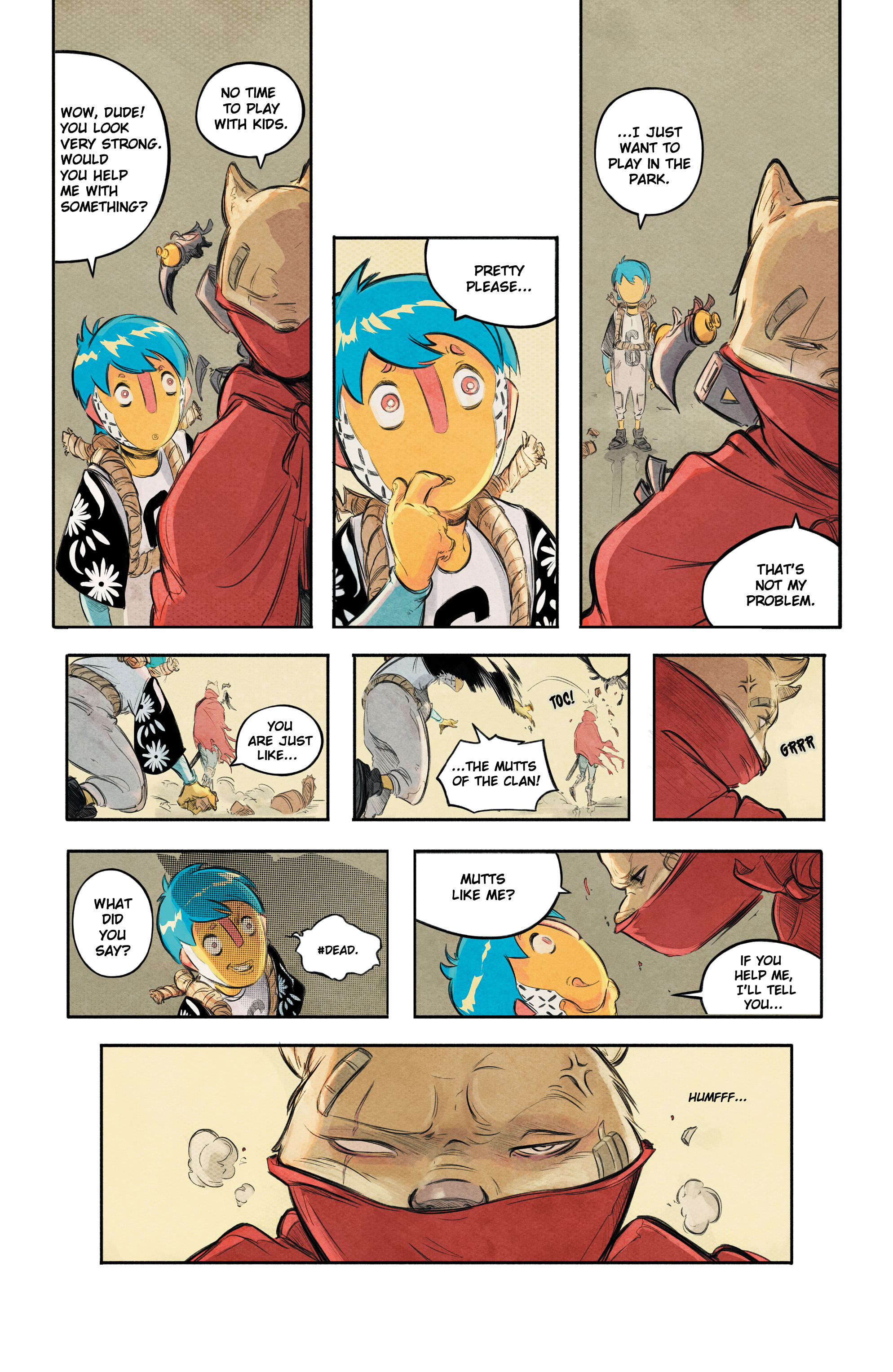 Read online Samurai Doggy comic -  Issue #1 - 32