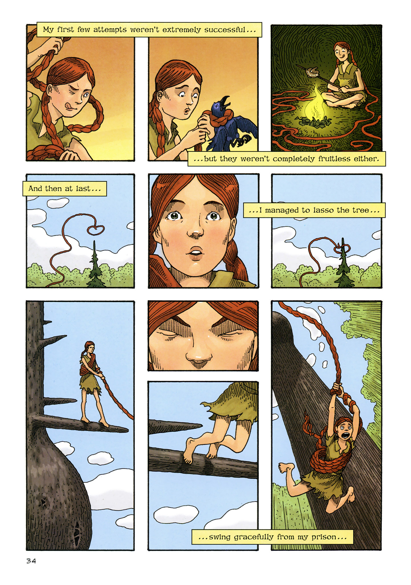 Read online Rapunzel's Revenge comic -  Issue # TPB - 36