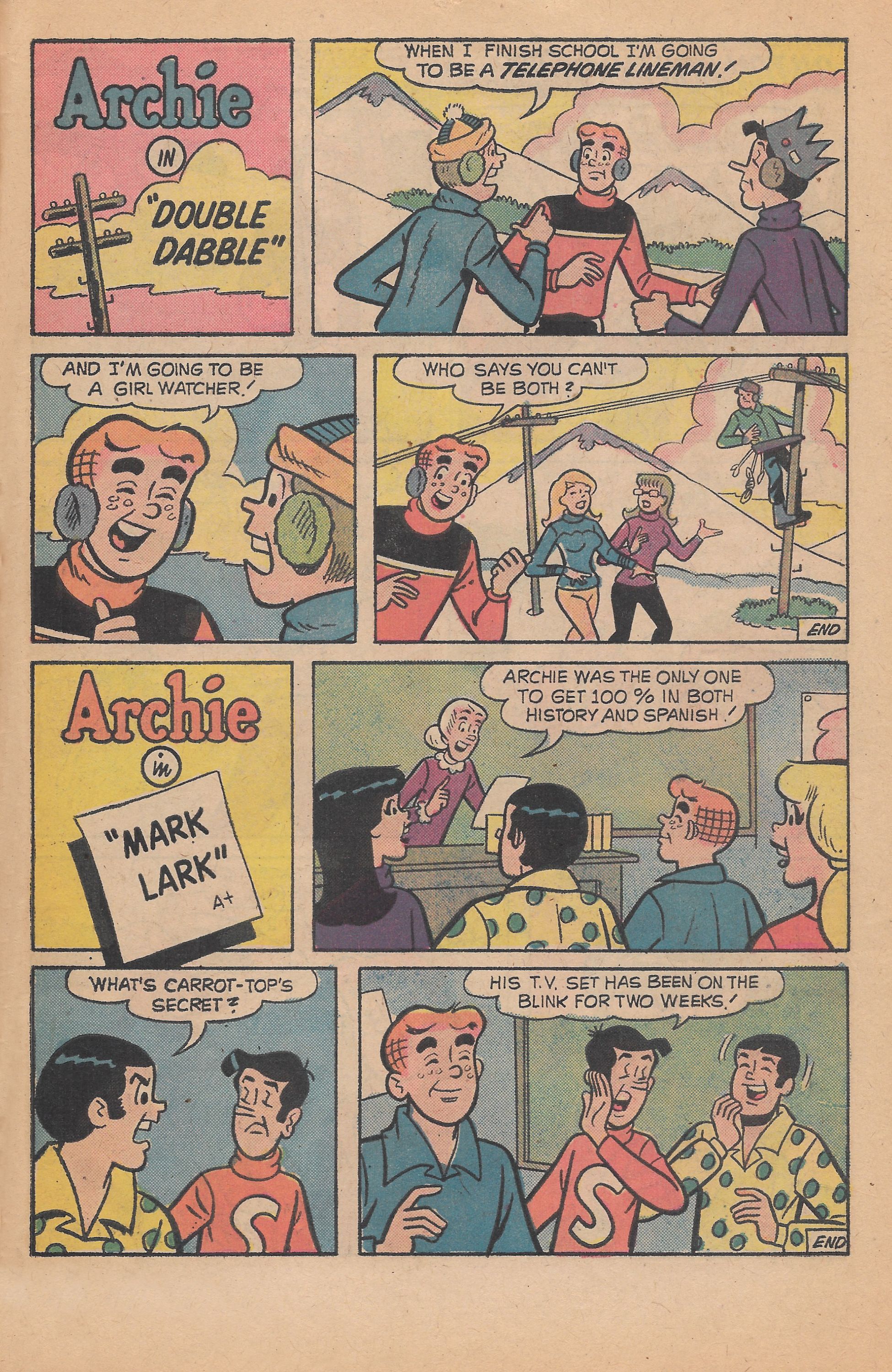 Read online Archie's Joke Book Magazine comic -  Issue #206 - 31