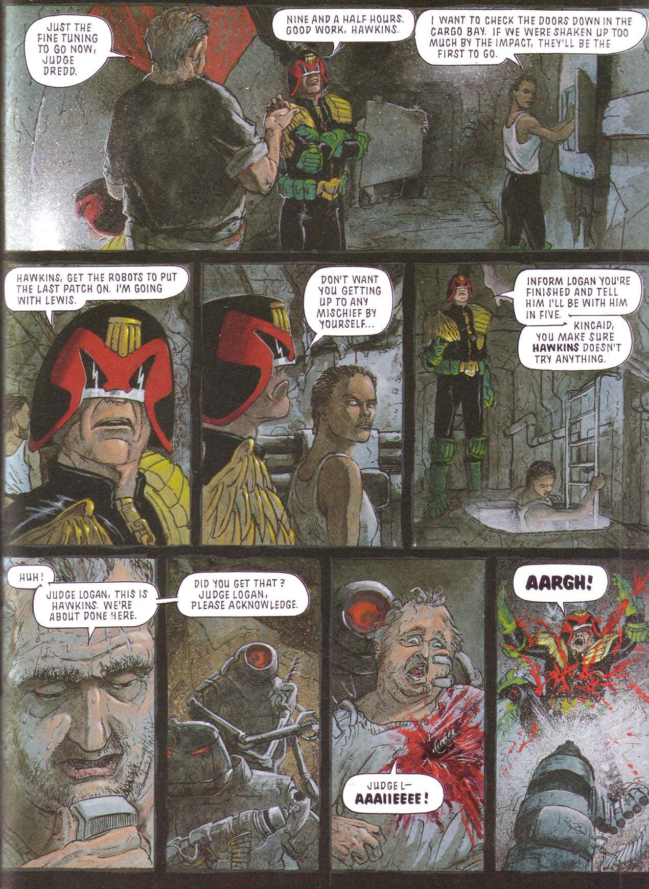 Read online Judge Dredd [Collections - Hamlyn | Mandarin] comic -  Issue # TPB Justice One - 35