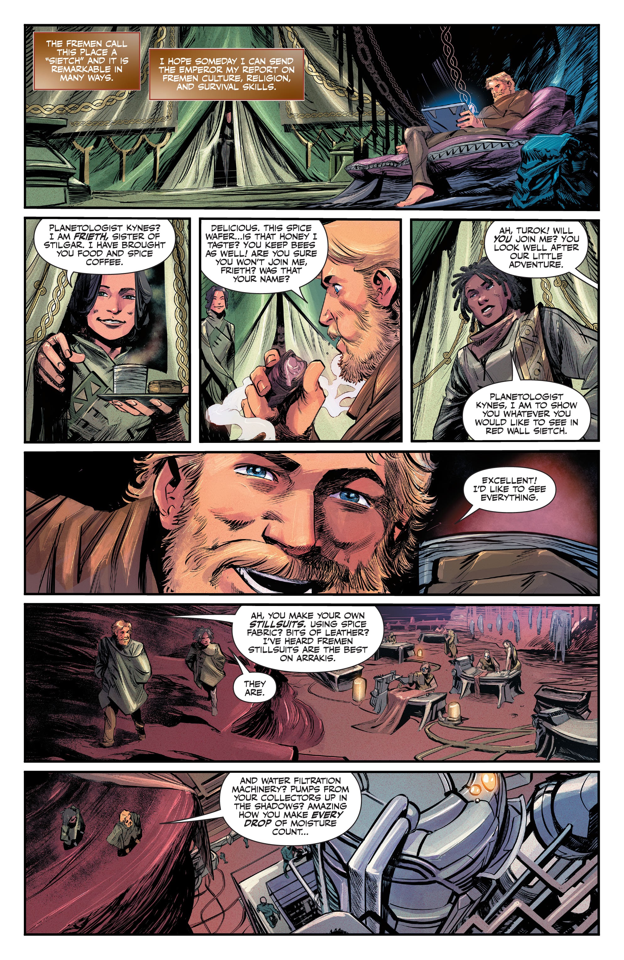 Read online Dune: House Atreides comic -  Issue #5 - 5