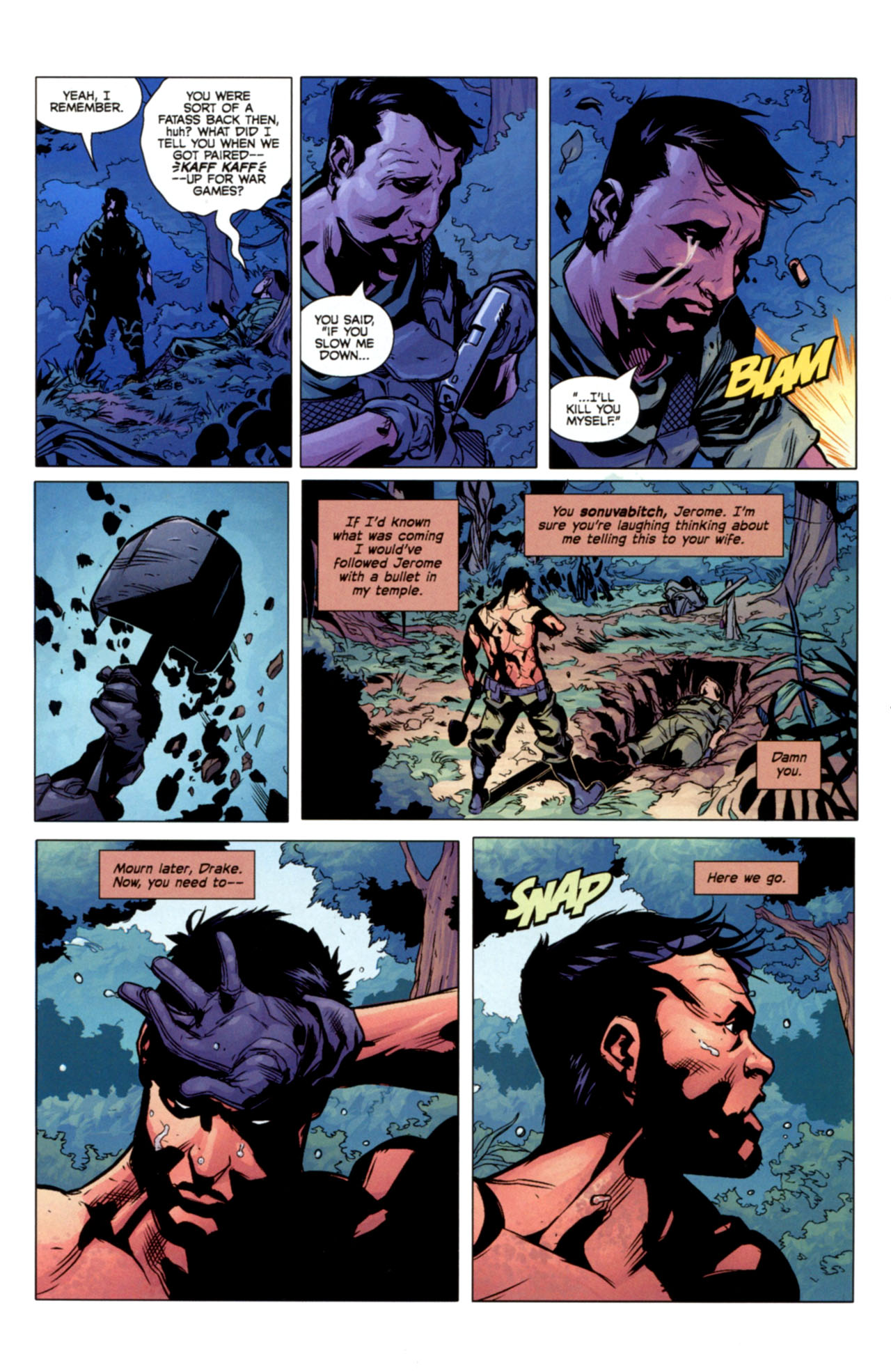 Read online Predators (2010) comic -  Issue #1 - 14