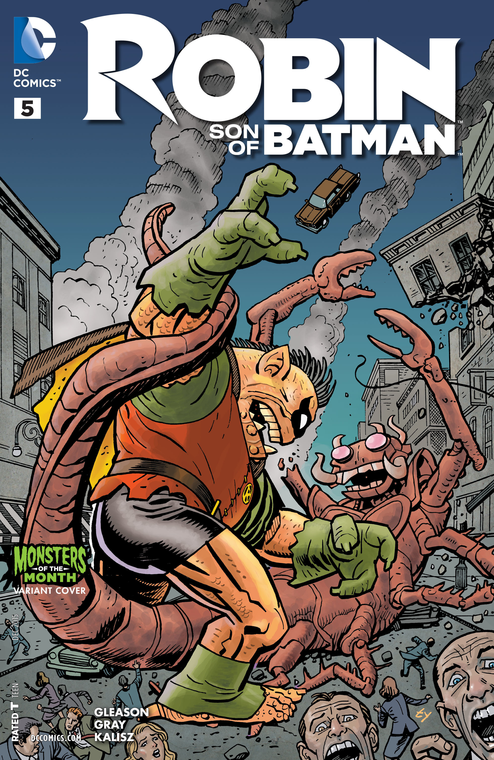 Read online Robin: Son of Batman comic -  Issue #5 - 3