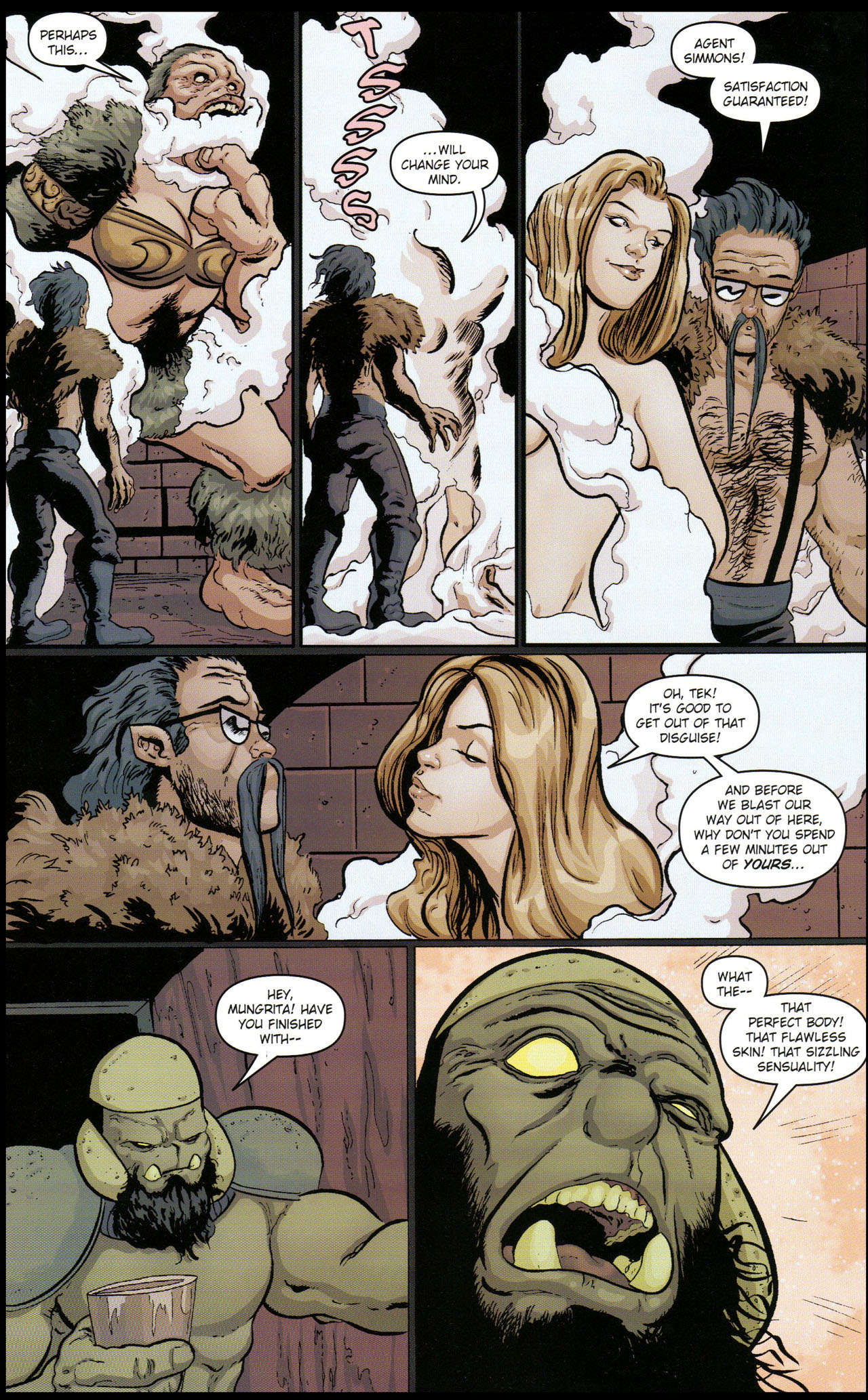 Read online Stephen Colbert's Tek Jansen comic -  Issue #4 - 25