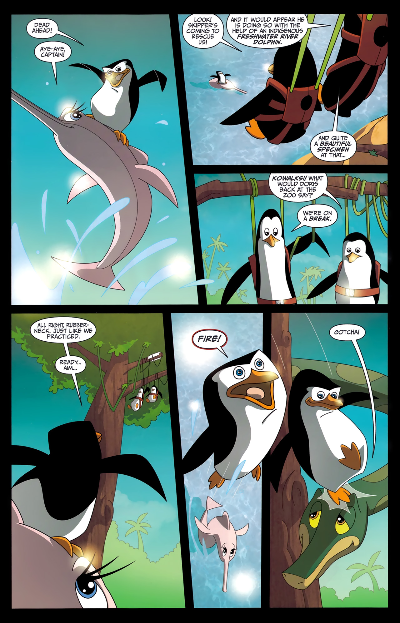 Read online Penguins of Madagascar comic -  Issue #2 - 16