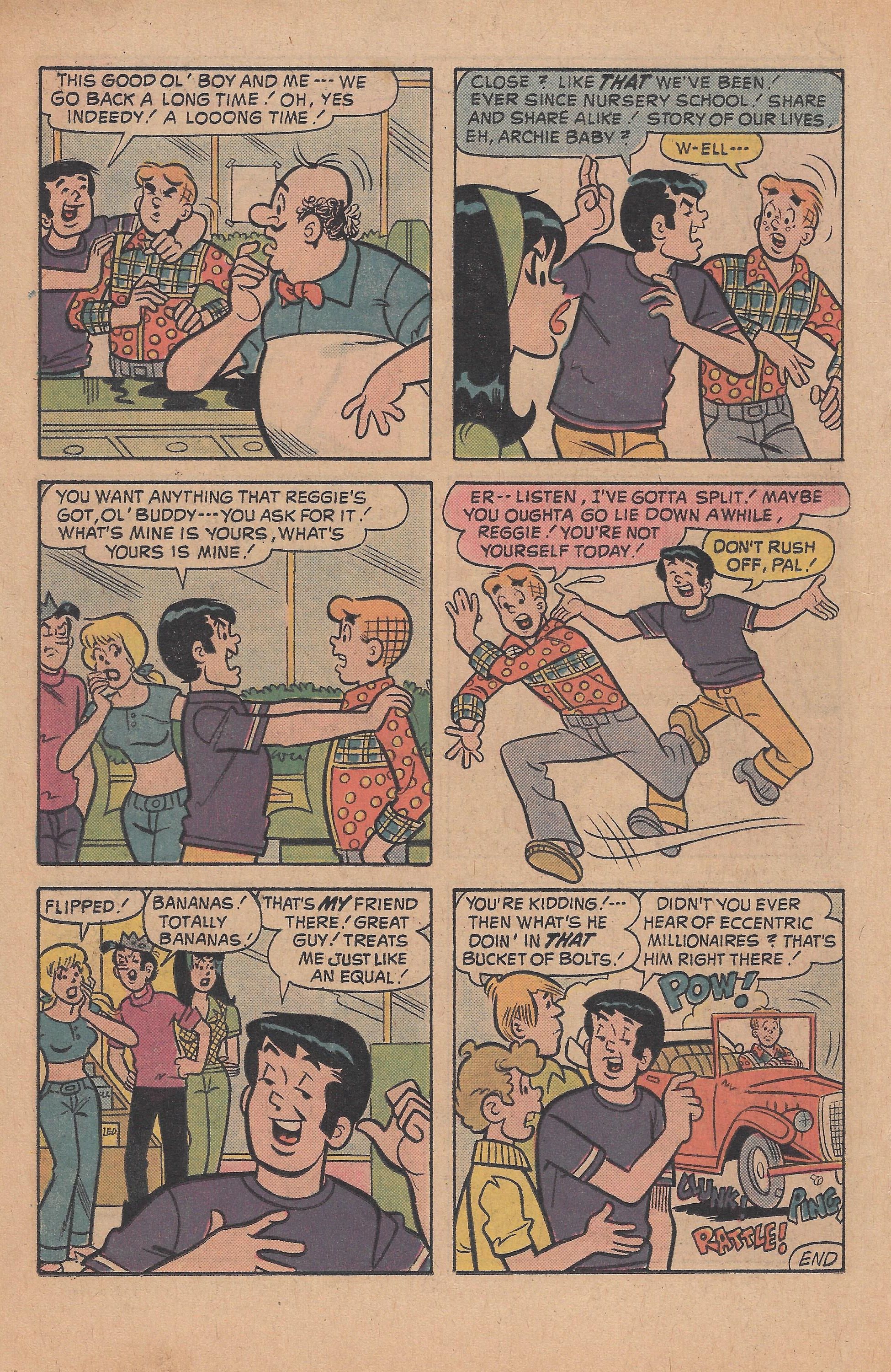 Read online Reggie and Me (1966) comic -  Issue #82 - 18